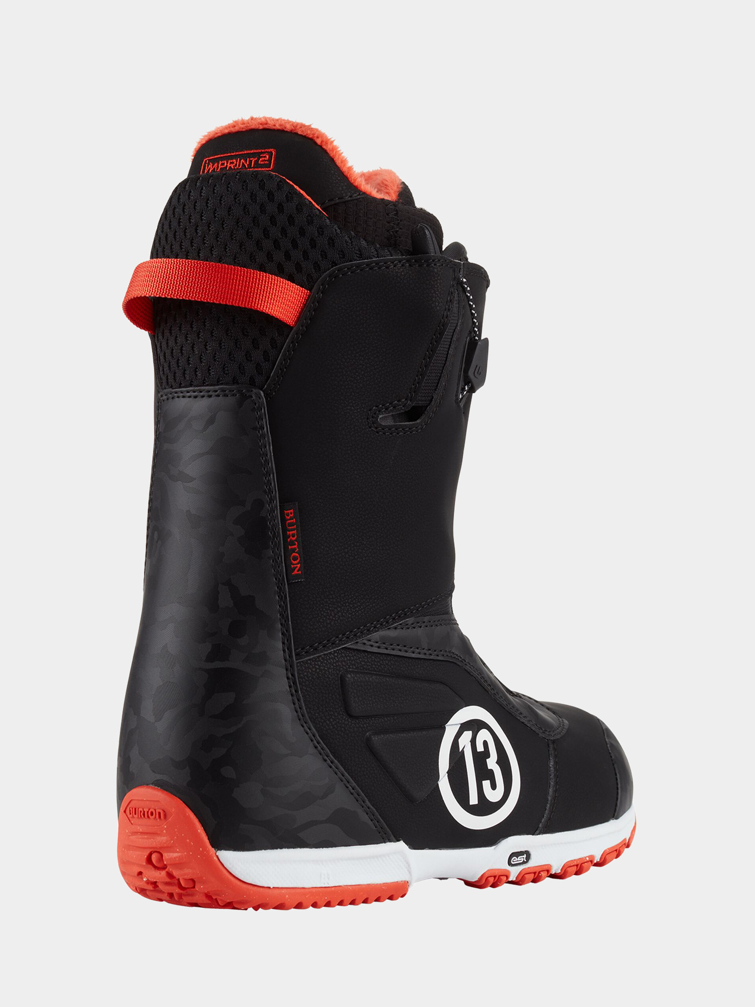 Burton Ruler Snowboard boots - black (black/red)