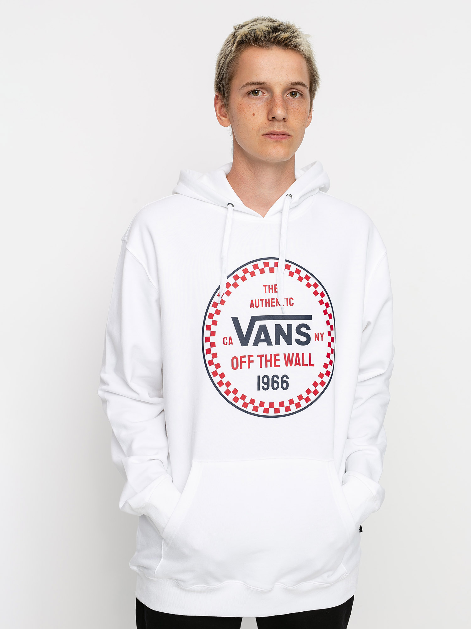 Vans Checker 66 HD Hoodie (white)