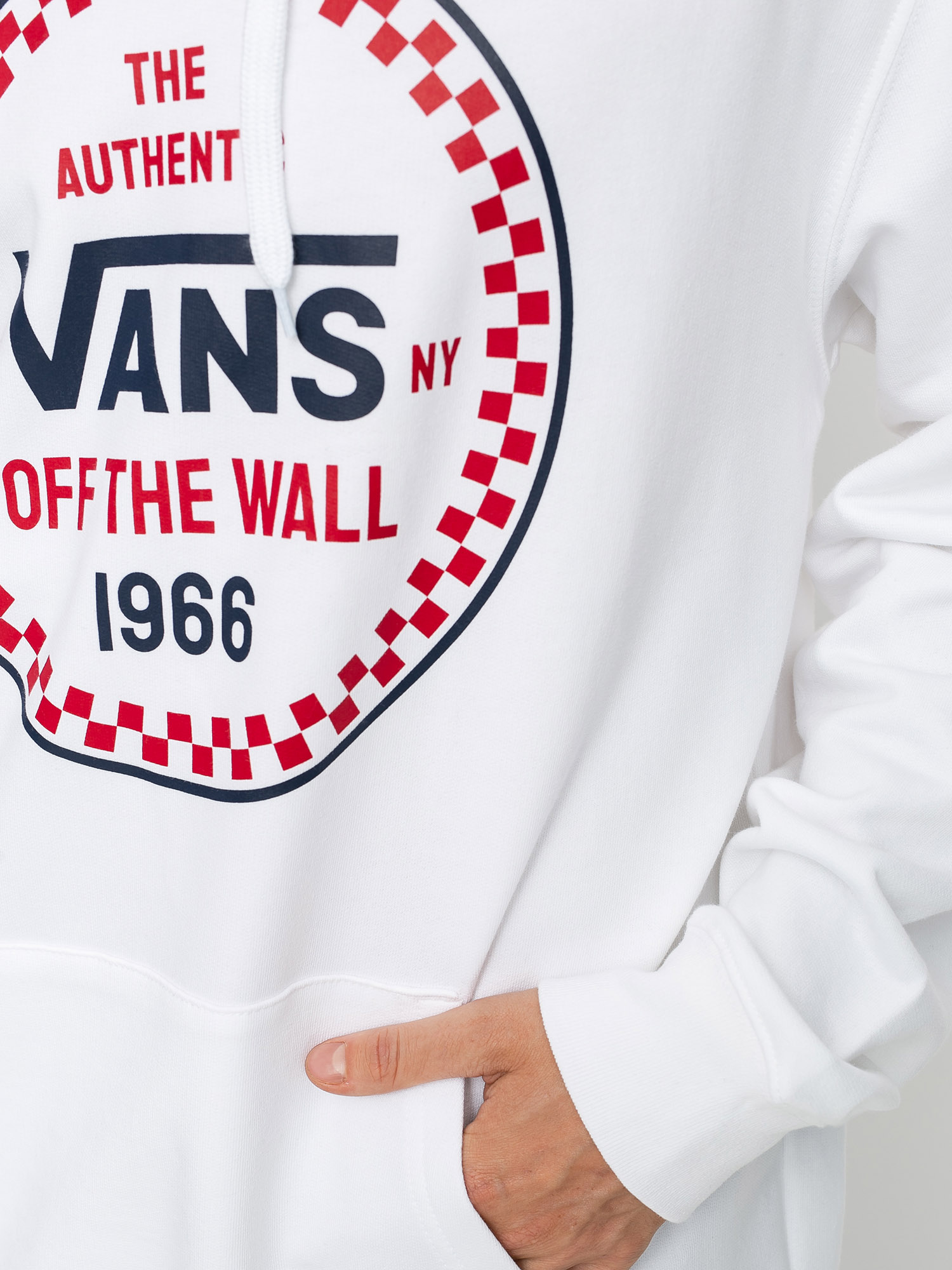 Vans Checker 66 HD Hoodie (white)