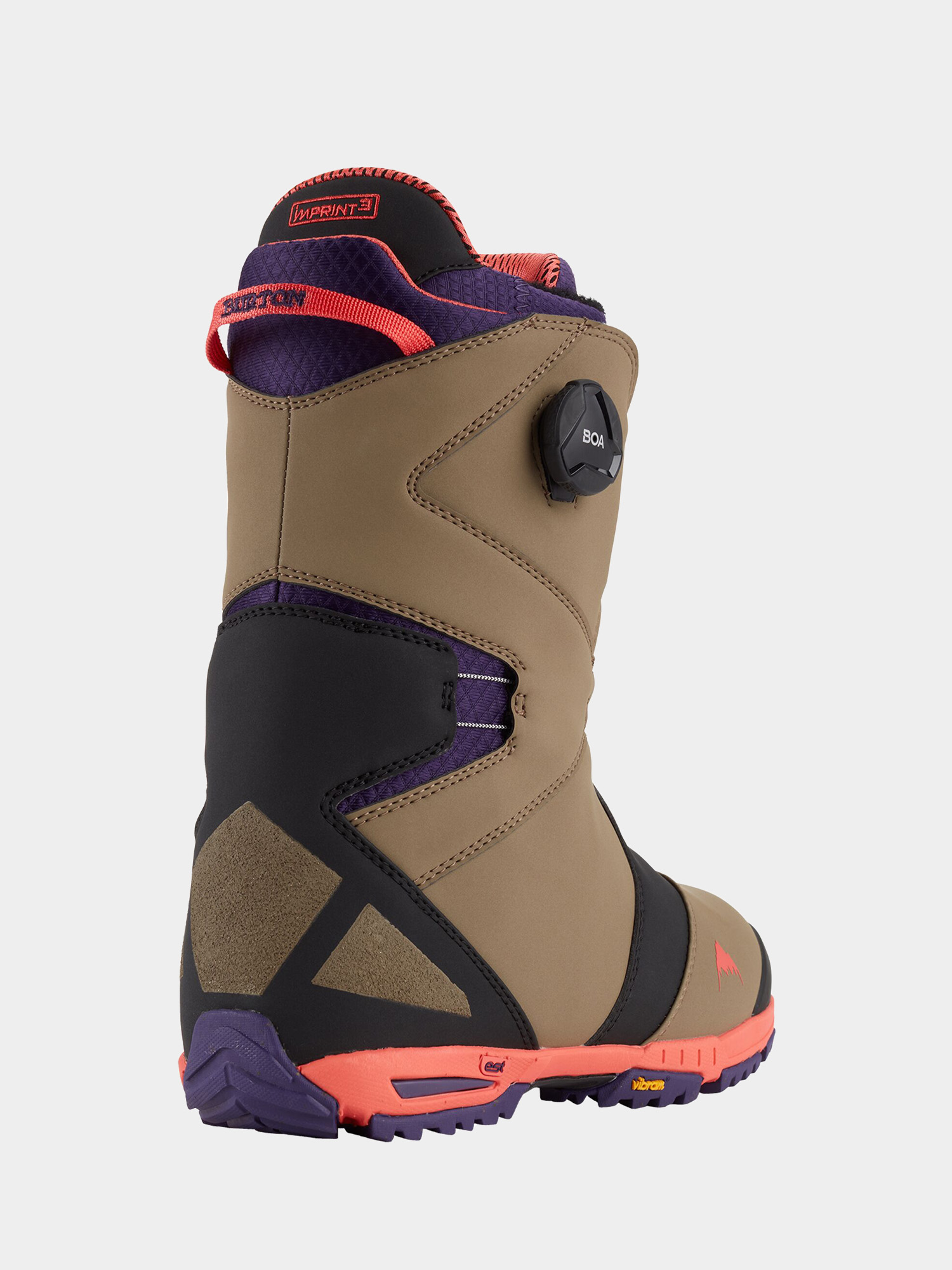 Burton Photon Boa Snowboard boots - grey (ash/purple/pop red)