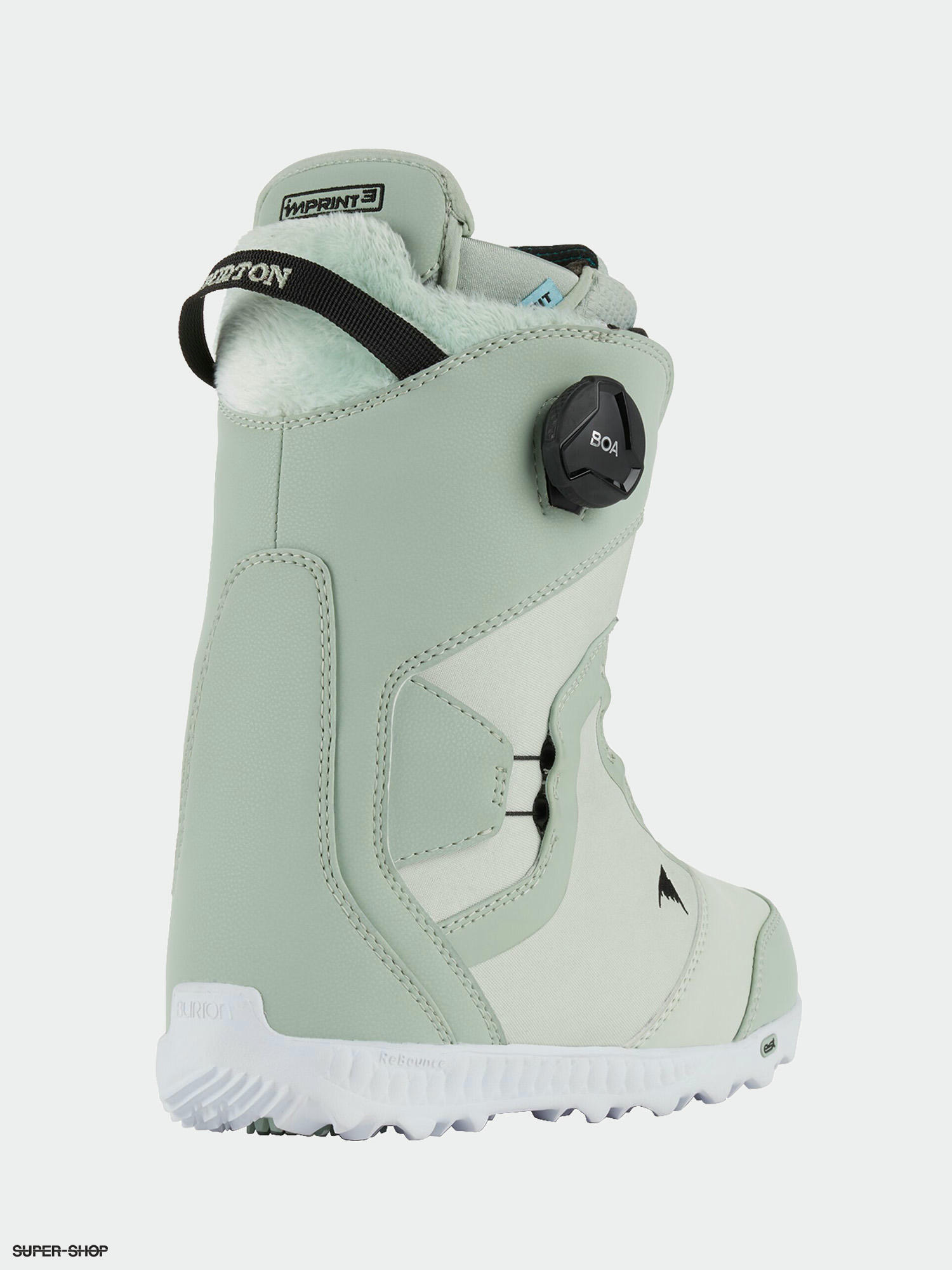 Womens Burton Felix Boa Snowboard boots (neo mint)