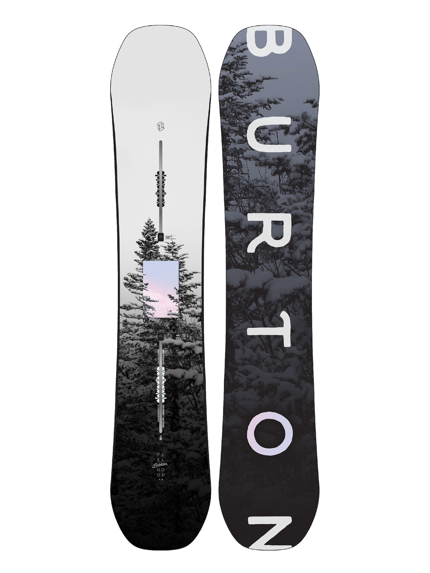 burton feelgood snowboard 152 Women's Camber A spirited ride to make you feel good and powerful in any terrain Burton Feelgood Snowboard - Women's