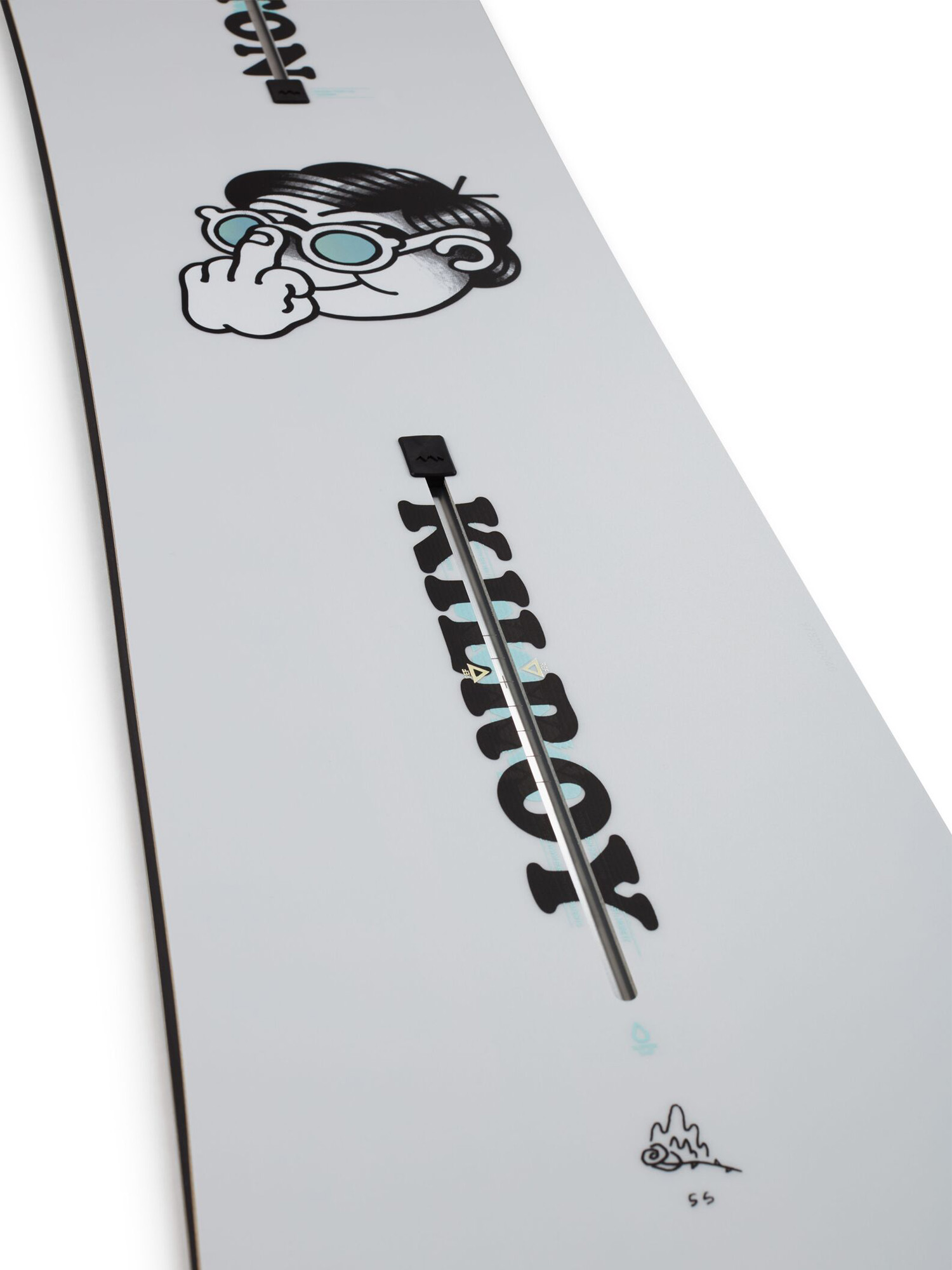 Burton Kilroy Twin Snowboard - white