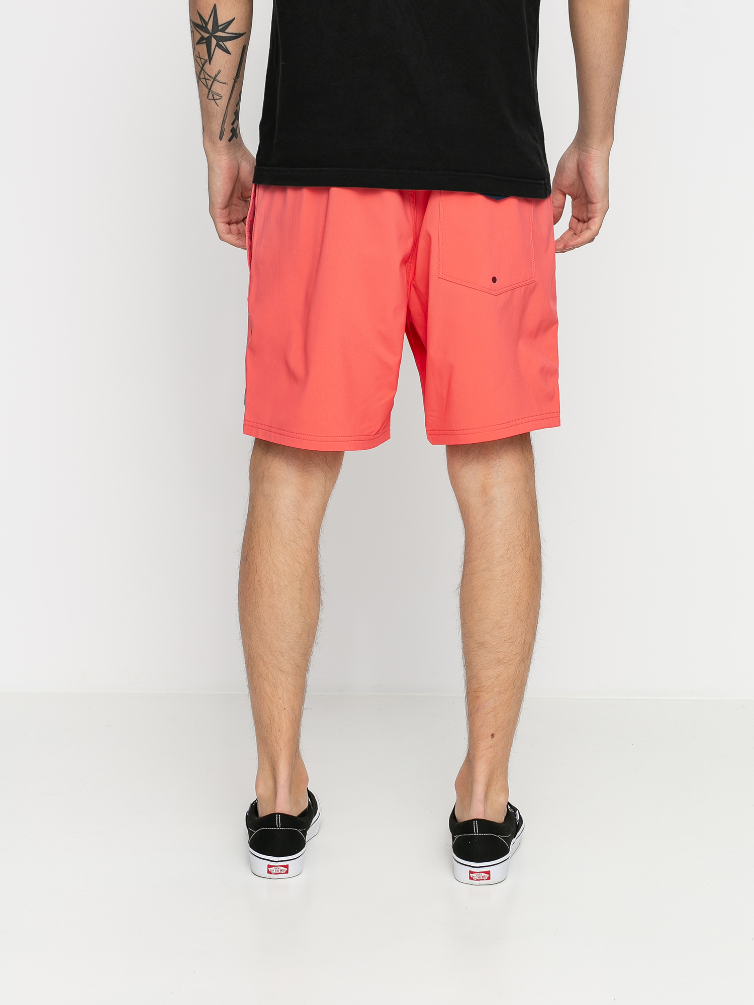 RVCA Va Elastic Shorts (coral pink)