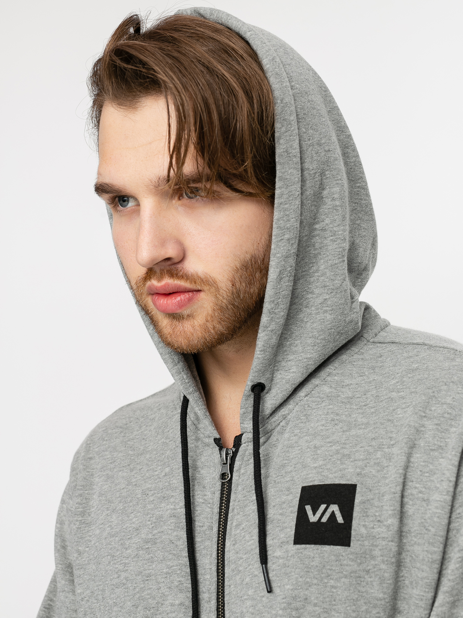 RVCA Swift HD Hoodie (heather grey)