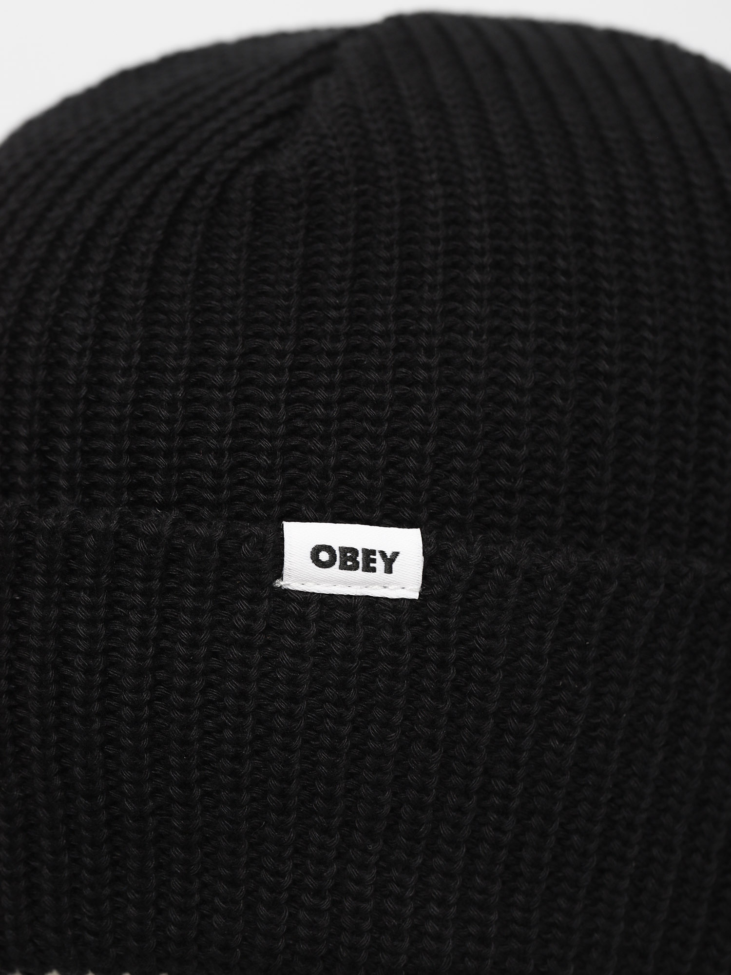 OBEY Bold Organic Beanie (black)