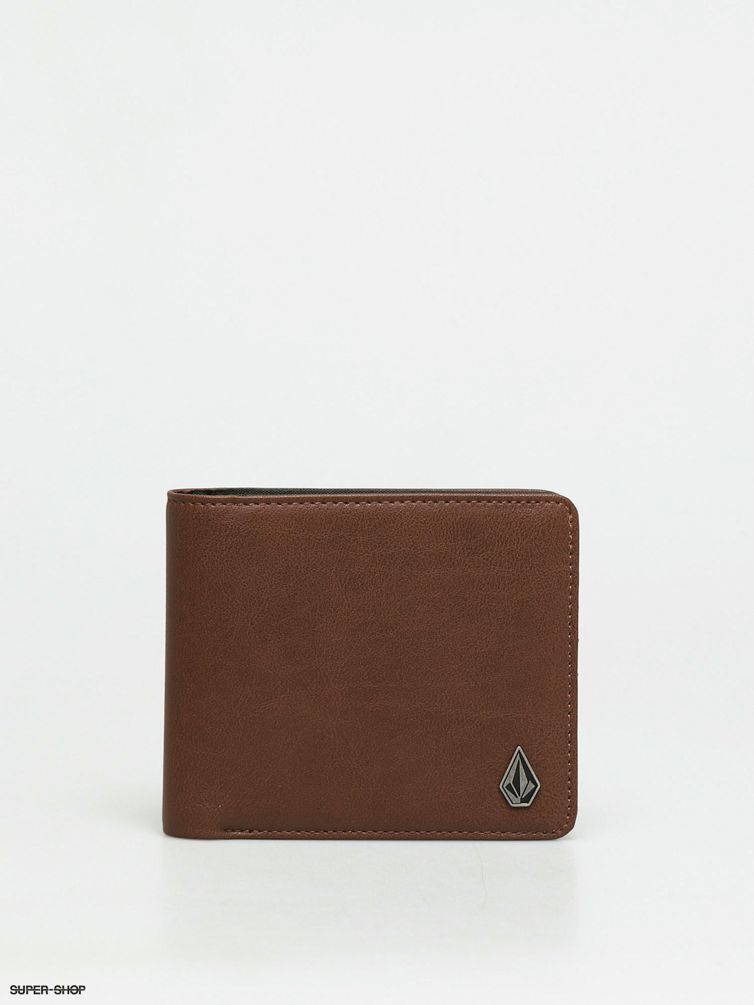 Volcom Slim Stone Pu Wlt L Wallet Brown