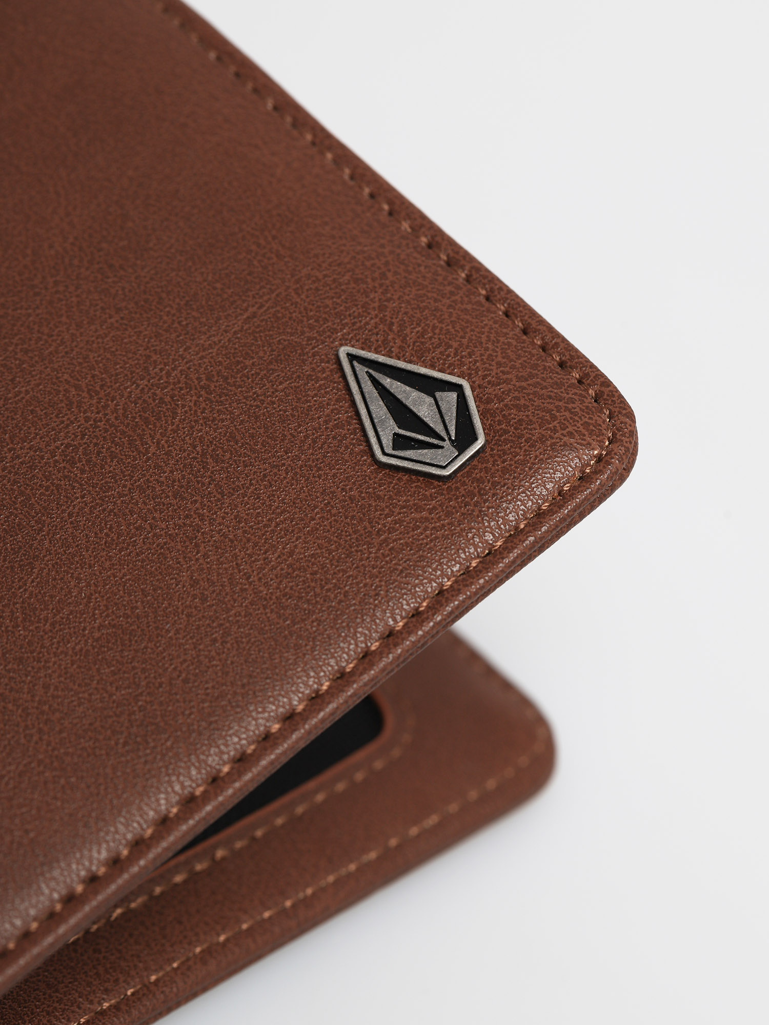 Volcom Slim Stone Pu Wlt L Wallet Brown