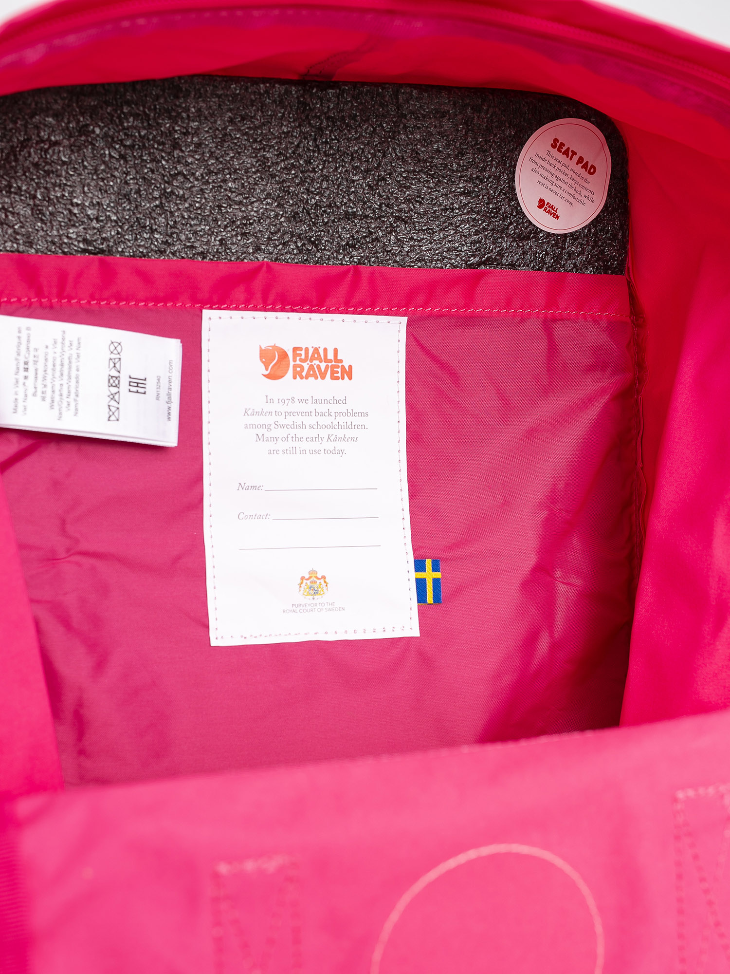 Fjallraven Kanken Rucksack (flamingo pink)