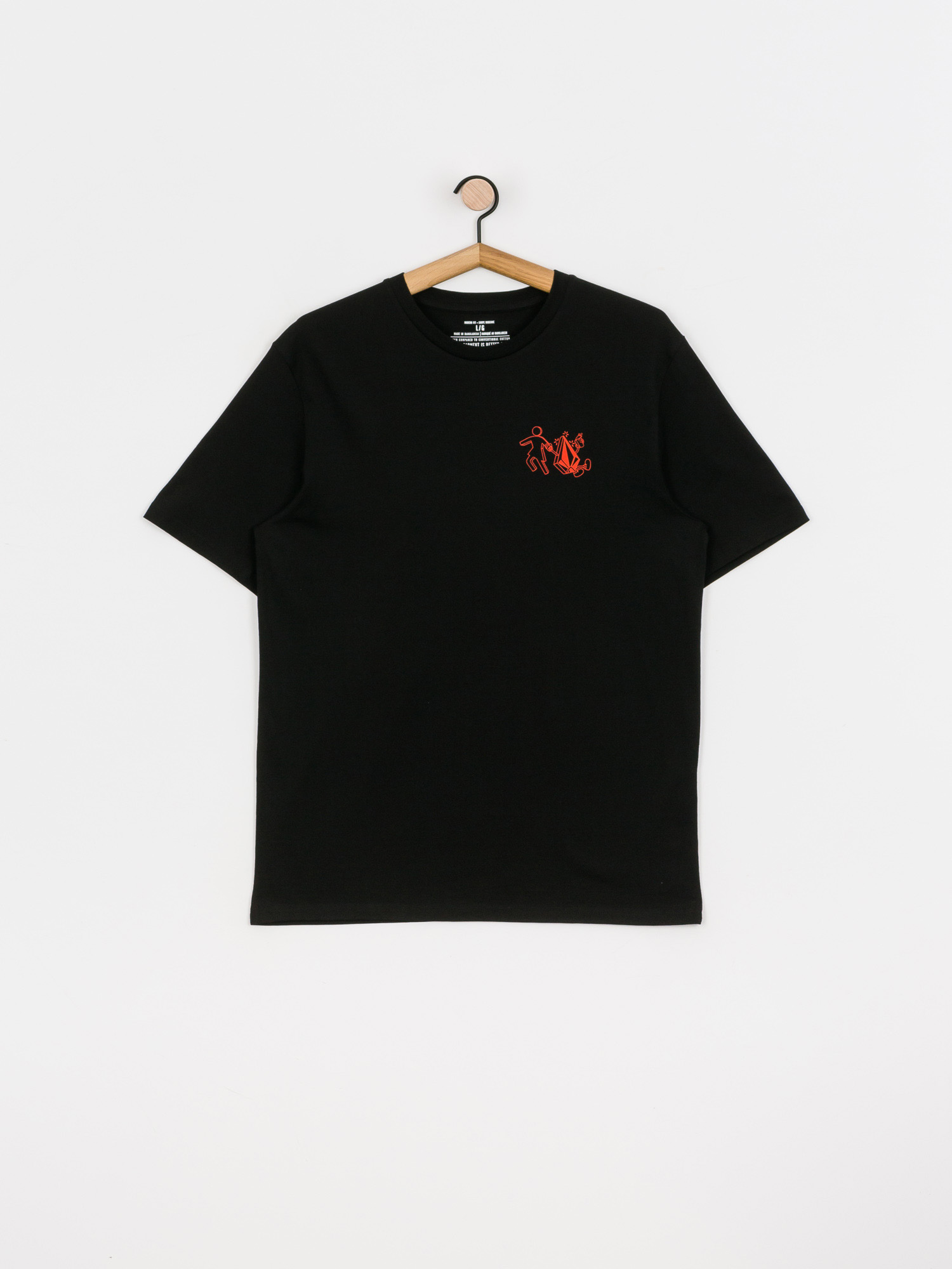 Volcom X Girl Skateboards  Stonely Rlx T-shirt (black)