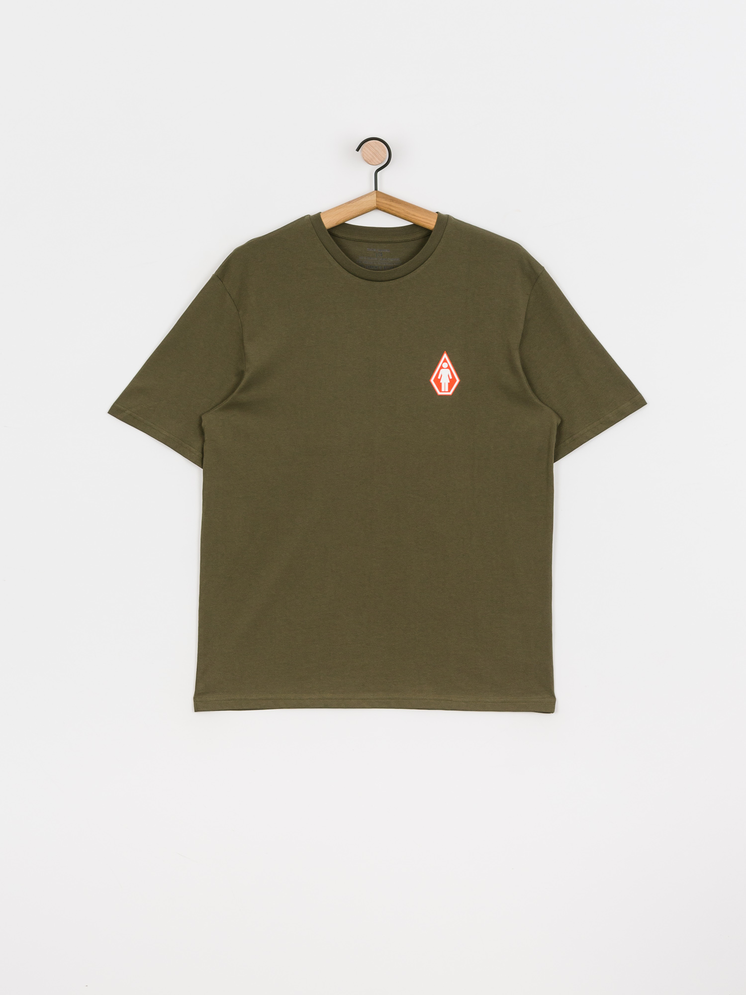 Volcom X Girl Skateboards Pretty Stoned Rlx T-shirt (military)