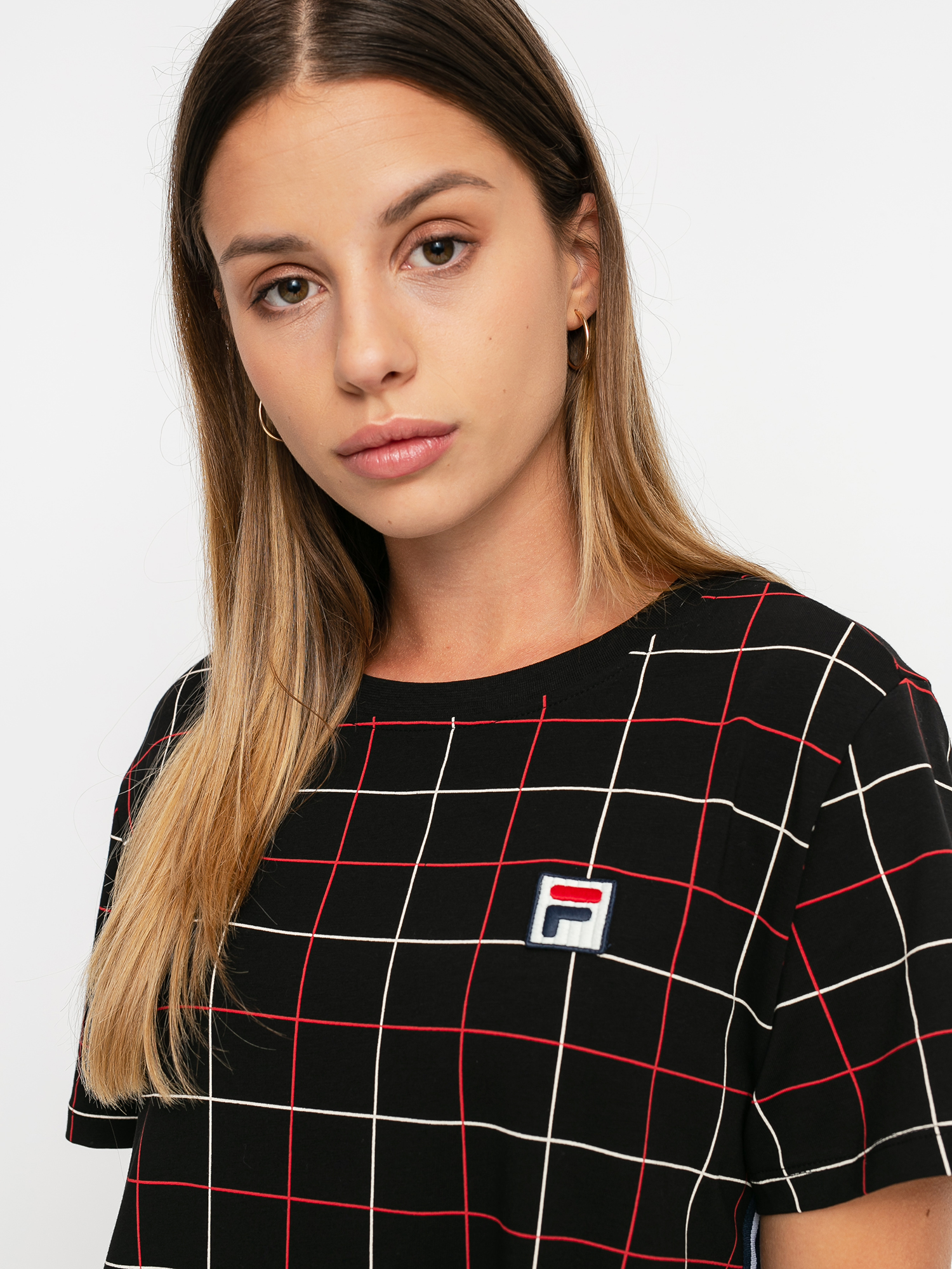 Fila Winona Dress Wmn (black check allover)