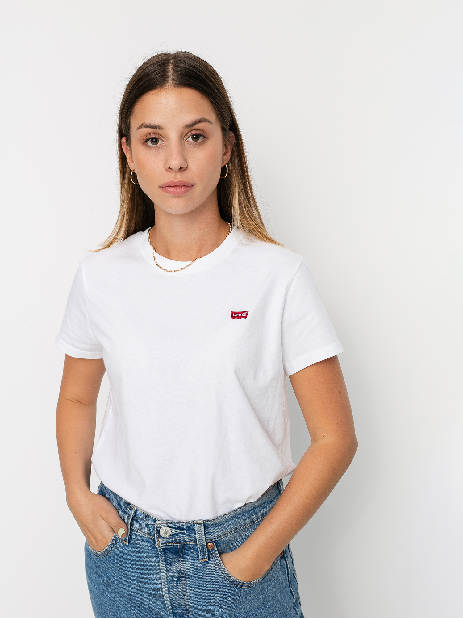 Levi's® Perfect T-shirt Wmn (white)