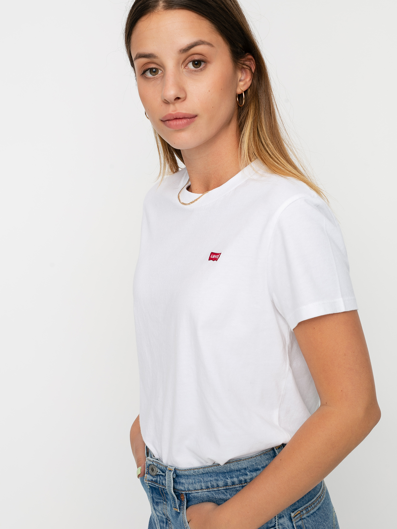 Levi's® Perfect T-shirt Wmn (white)