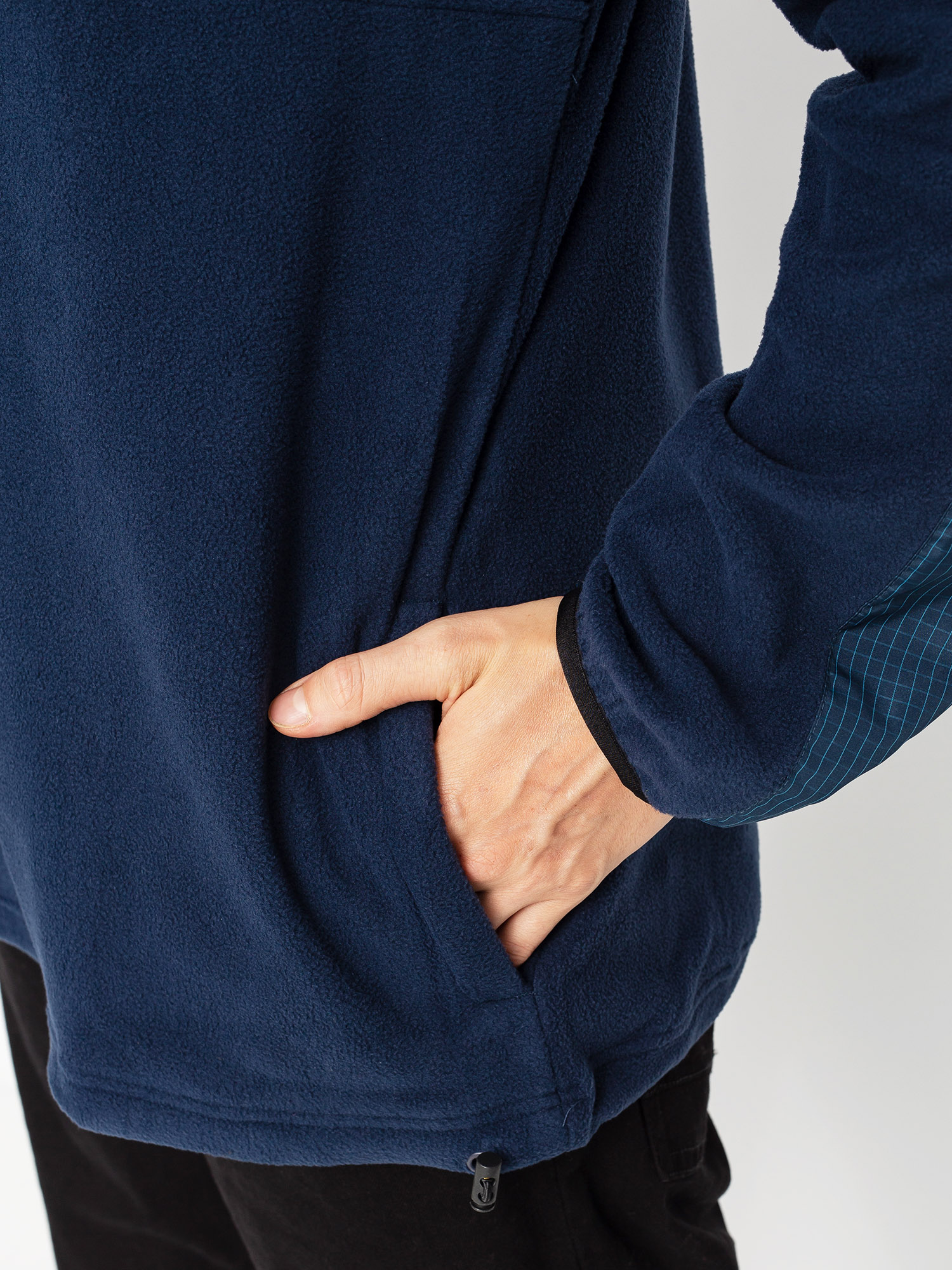 Mens DC Wilton Fleece  (black iris)