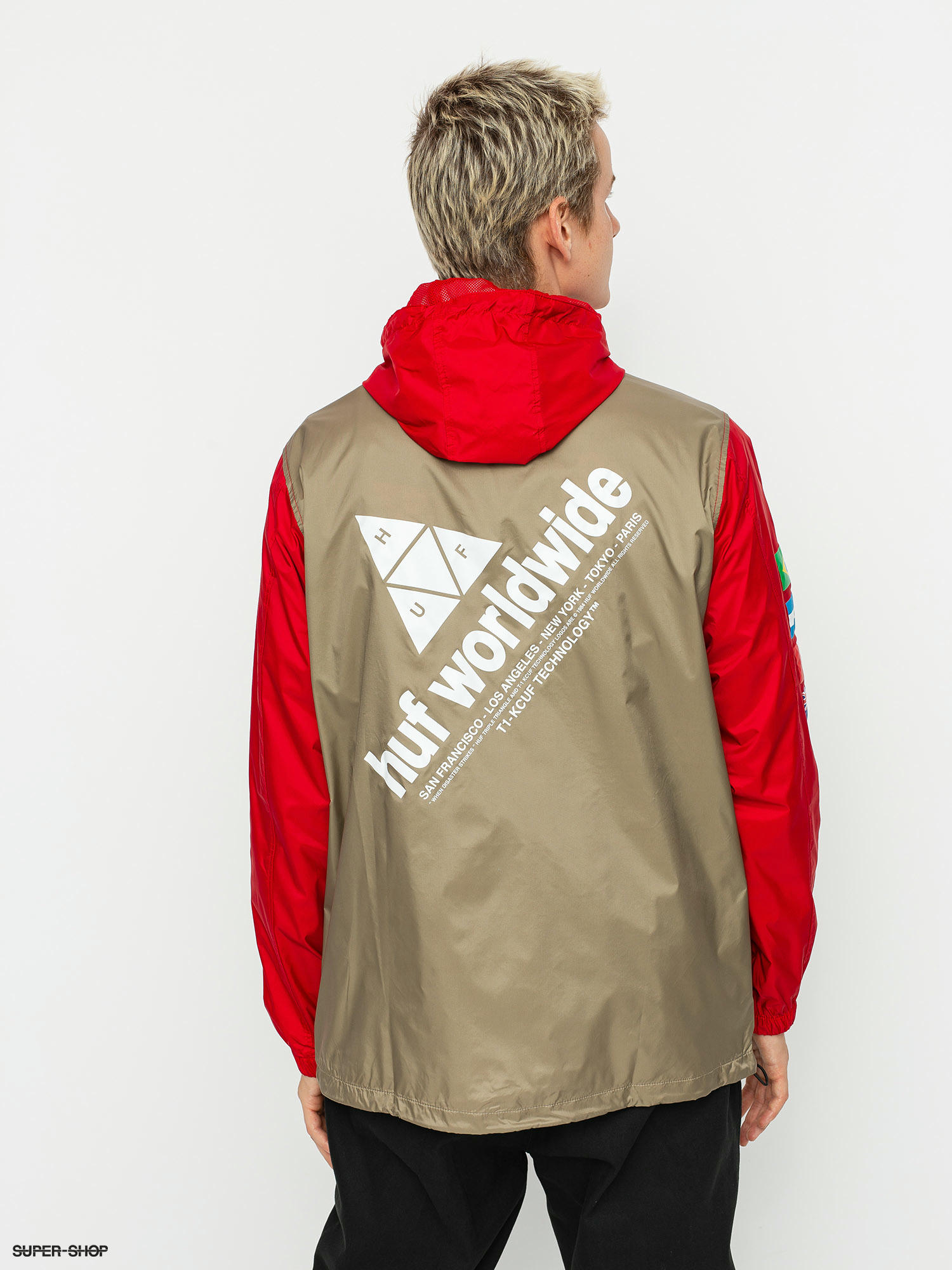 huf worldwide anorak