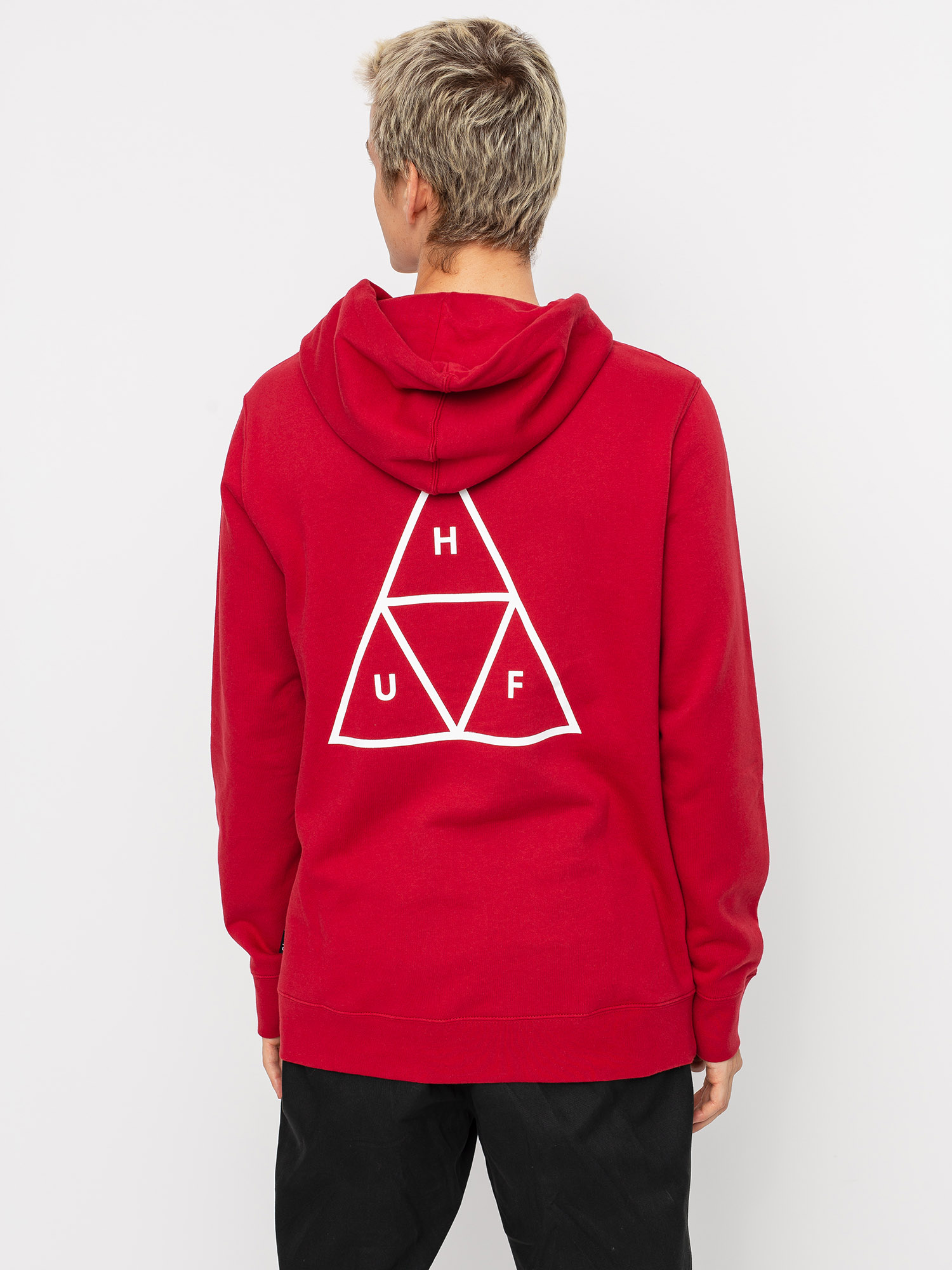 HUF Essentials TT HD Hoodie (rio red)