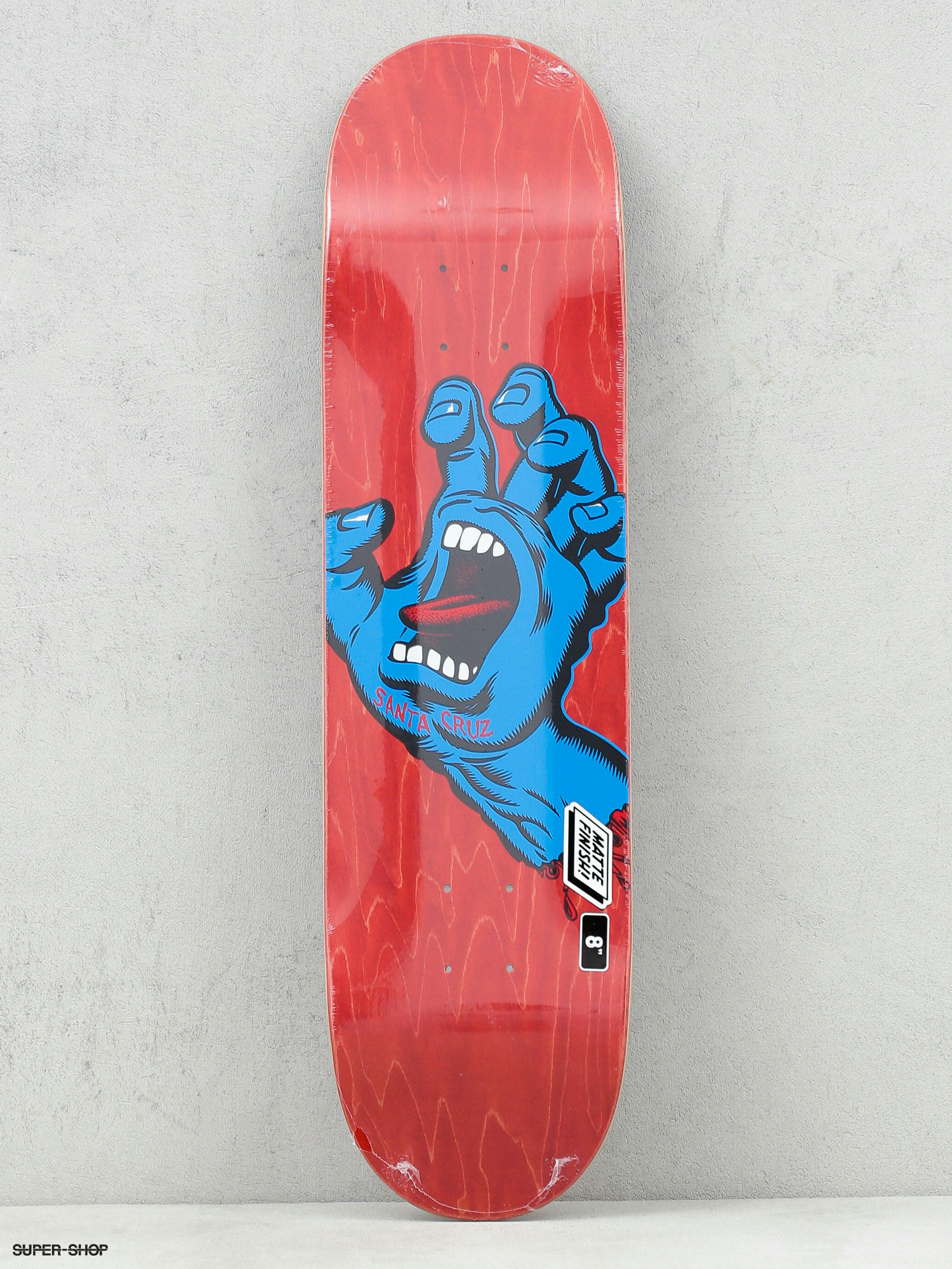 santa cruz screaming hand snowboard