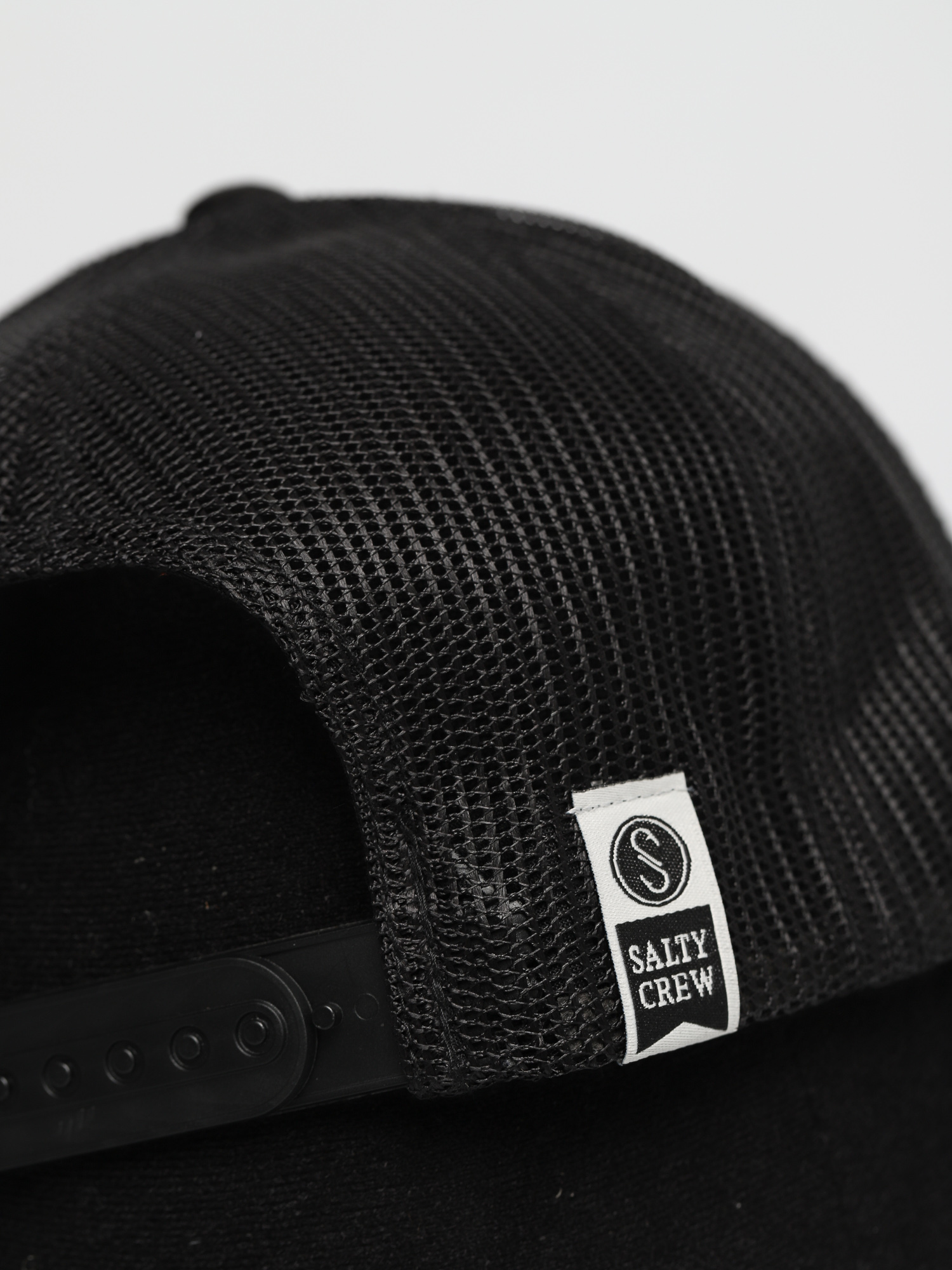 Salty Crew Topstitch Retro Trucker ZD Cap (black)