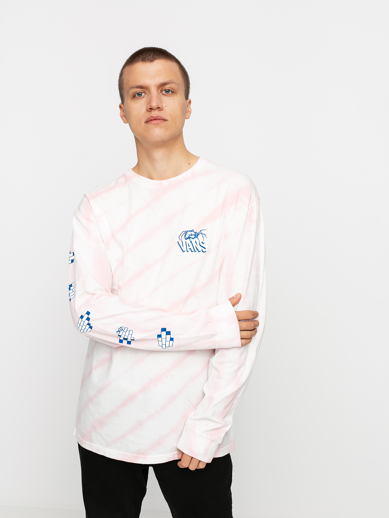 Vans Widow Maker Tie Dye Longsleeve (cool pink)