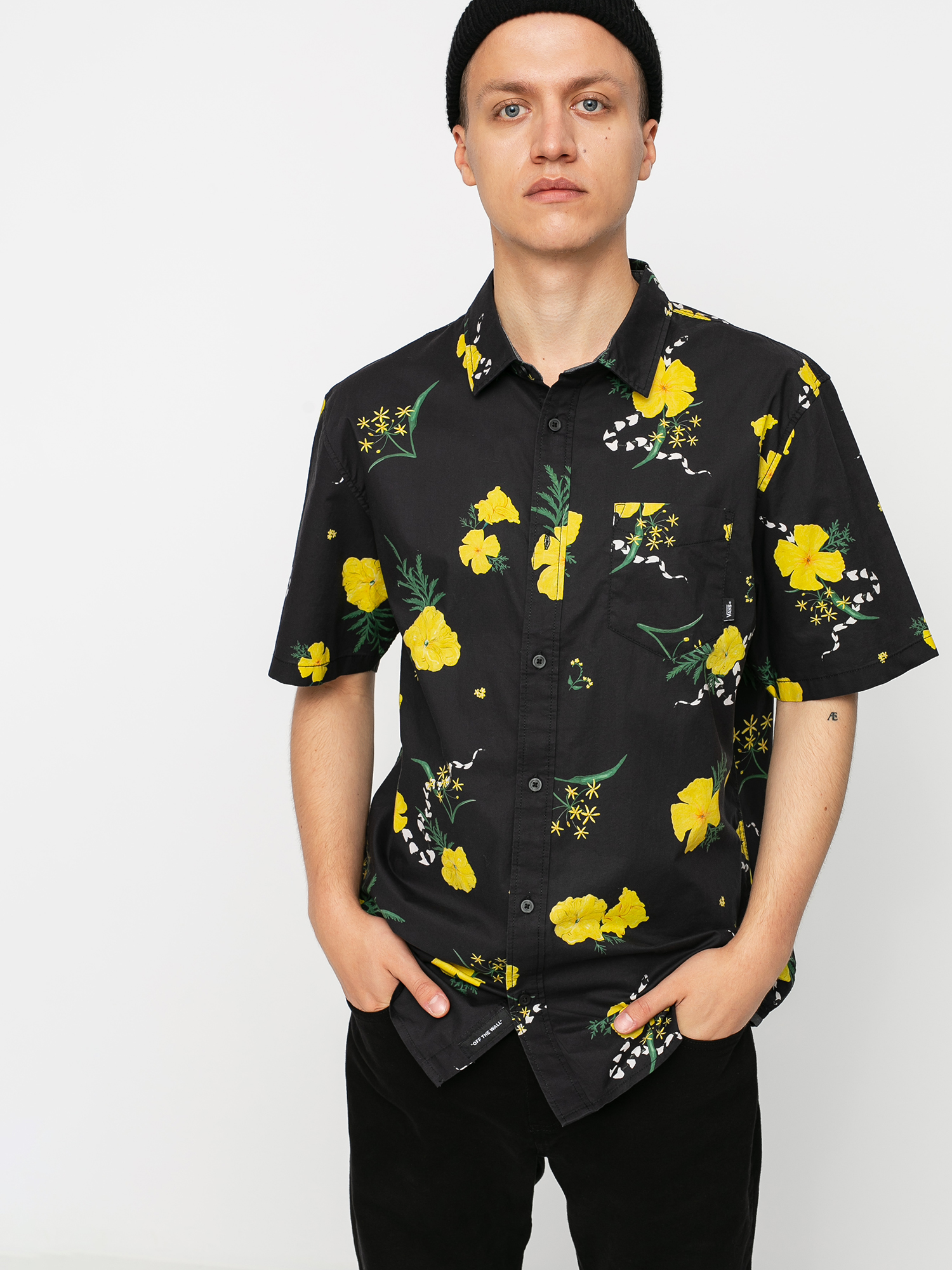 Vans Super Bloom Floral Shirt (black/super bloom)