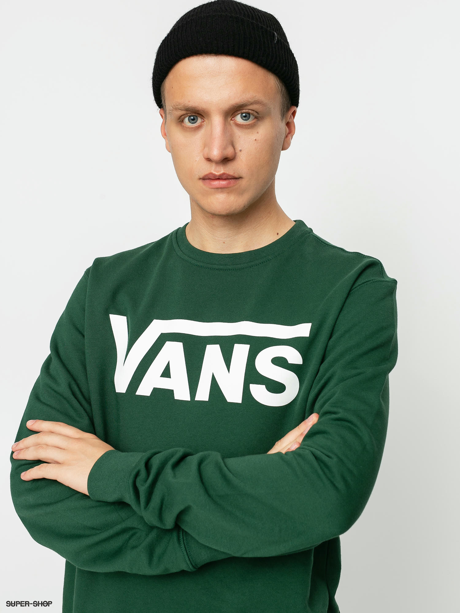 vans green sweatshirt