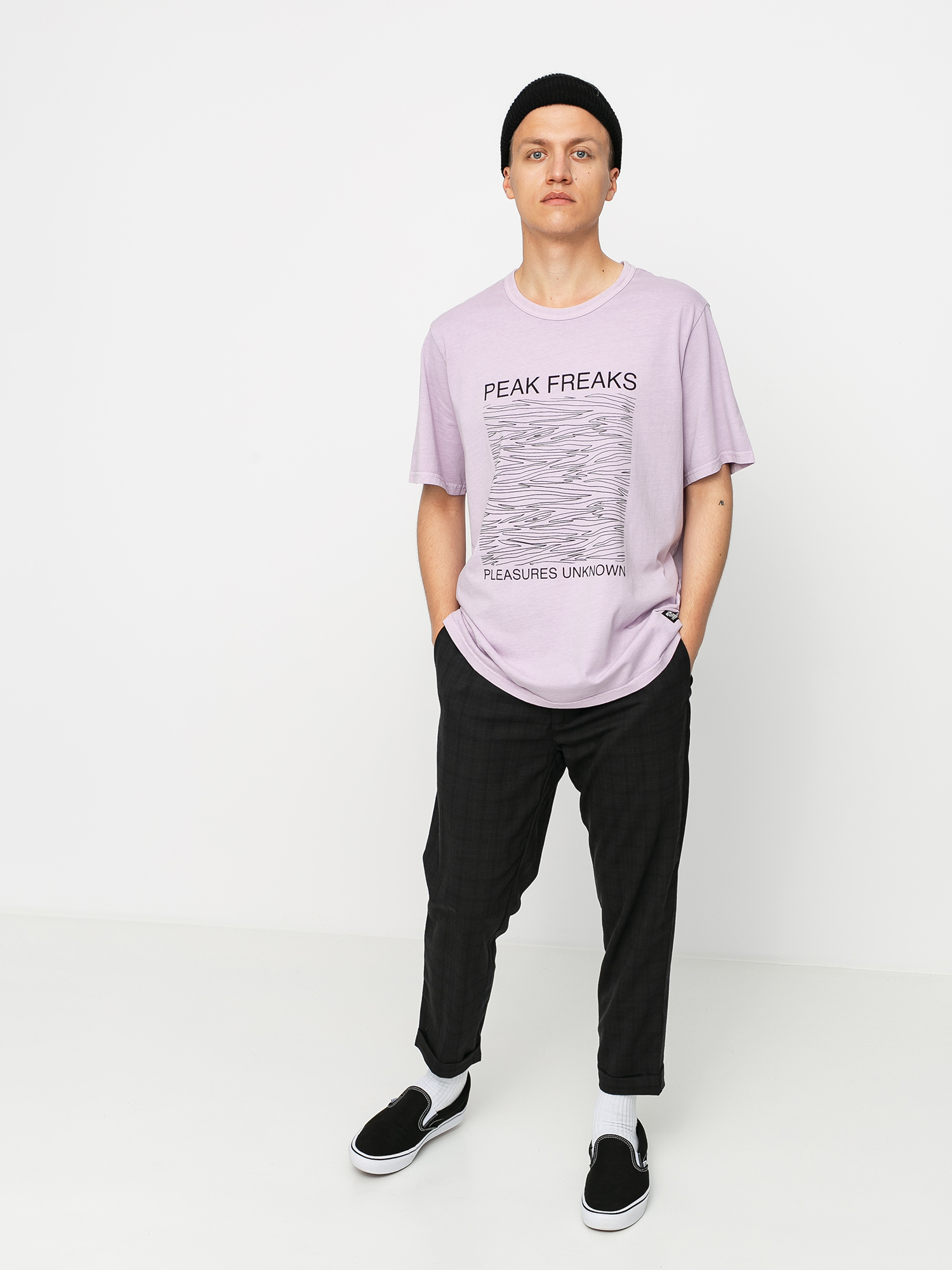 Levi's® Skate Graphic T-shirt (lsc lavender pleasures black)