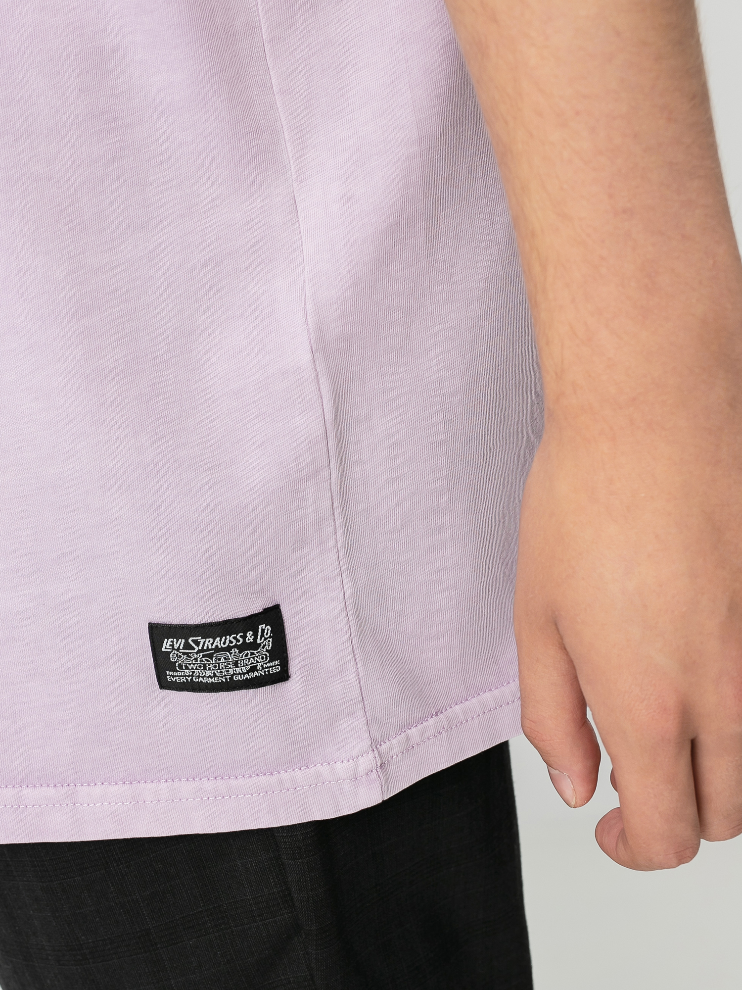 Levi's® Skate Graphic T-shirt (lsc lavender pleasures black)