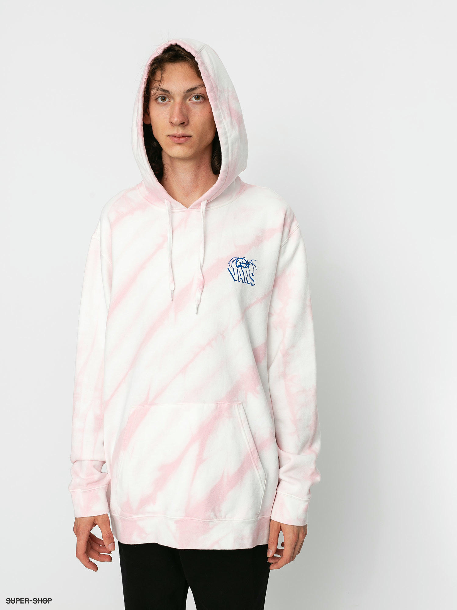 Vans Hell Yeah HD Hoodie cool pink tie dye