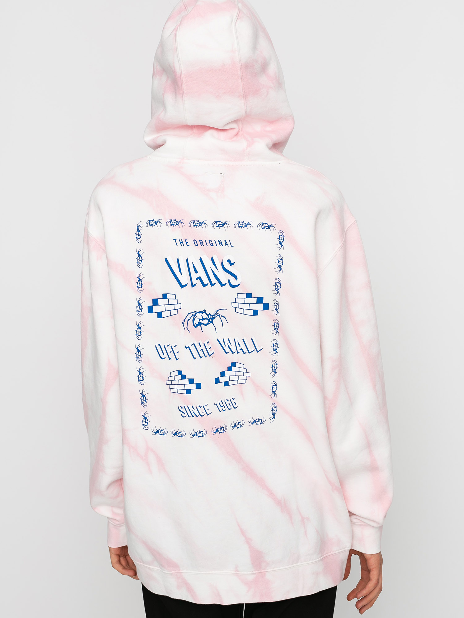 Vans pink tie dye hoodie sale