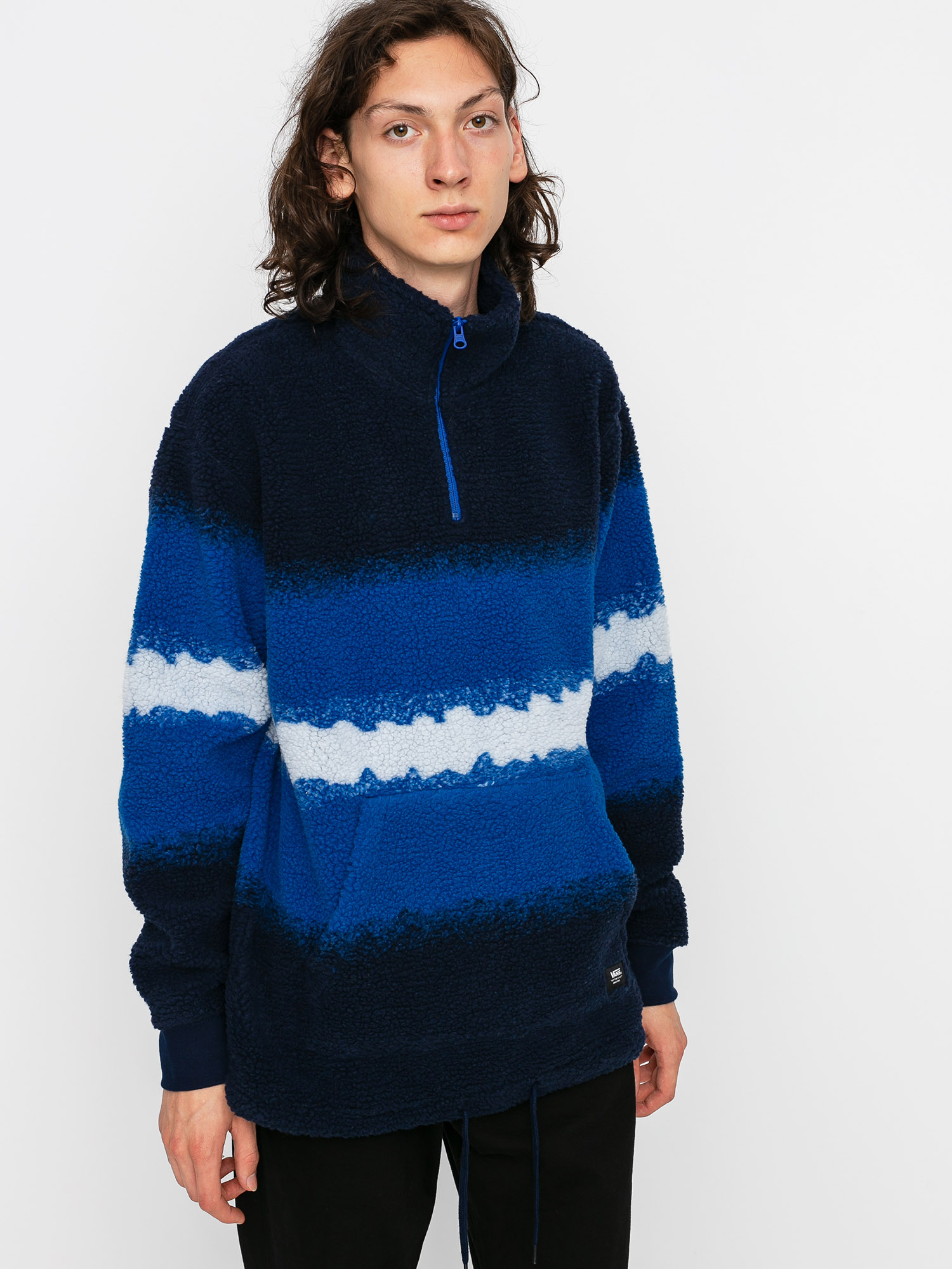 Herren Vans Cozy Sherpa Fleecejacke (victoria blue)