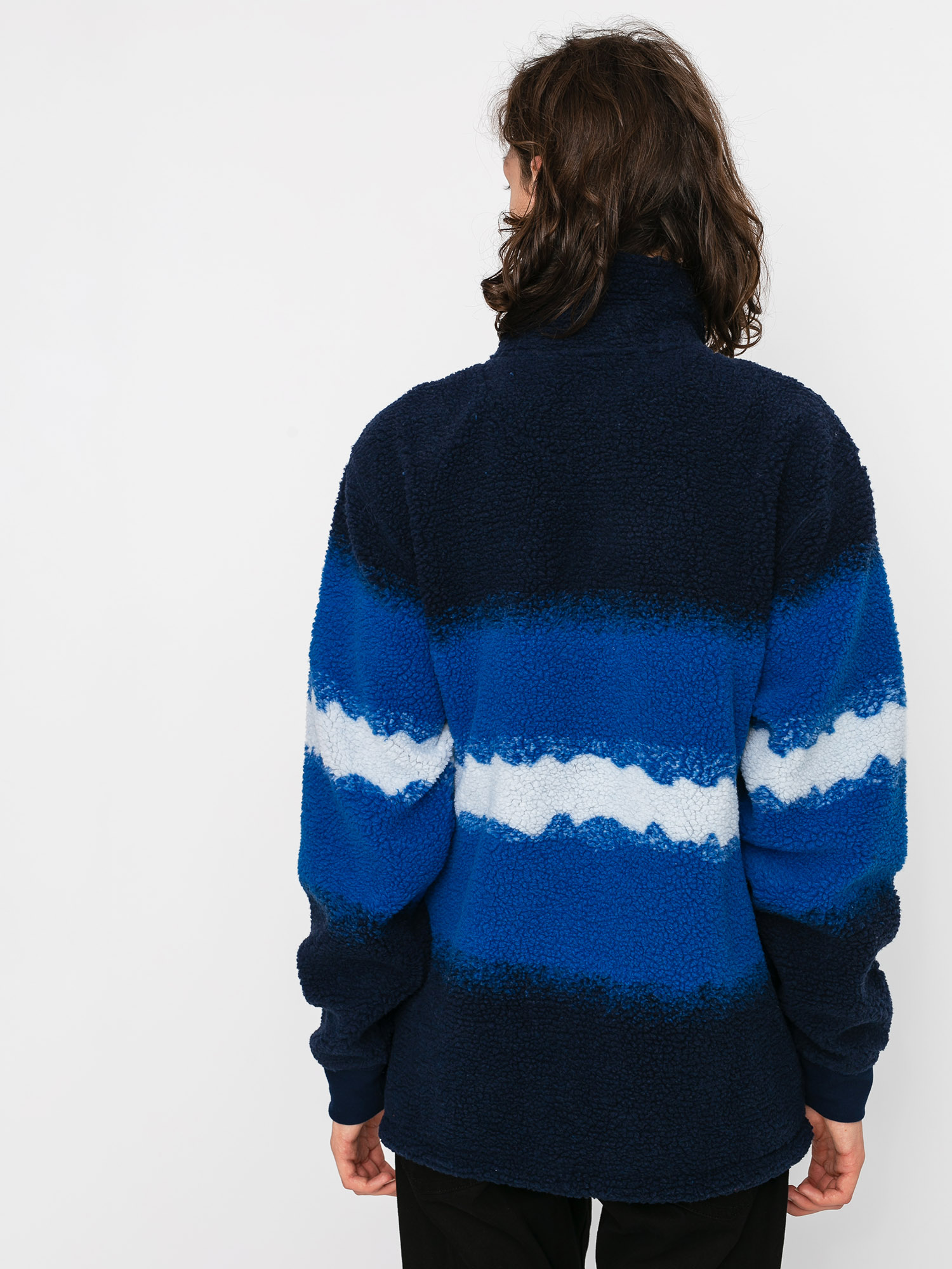 Herren Vans Cozy Sherpa Fleecejacke (victoria blue)