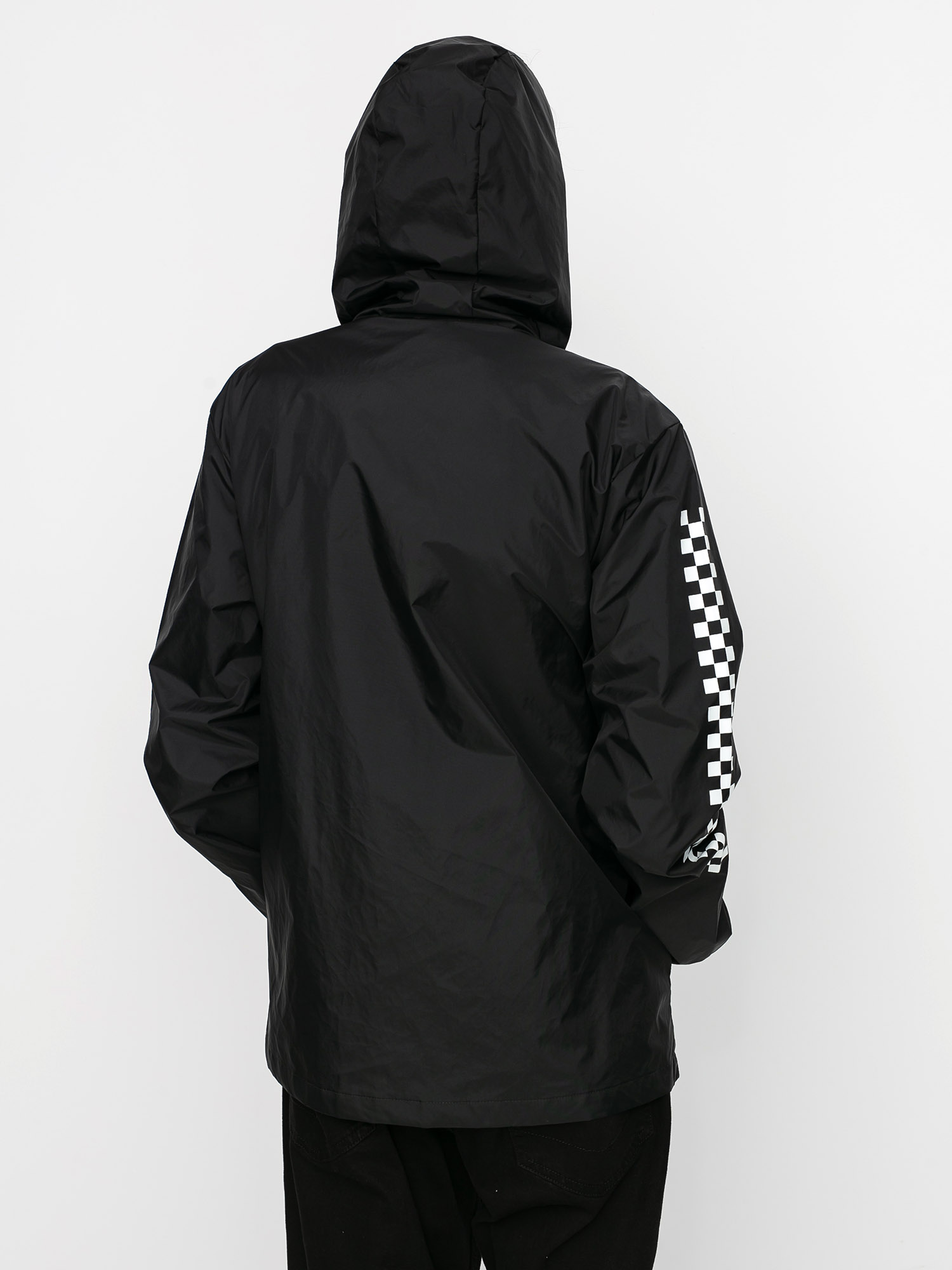 black and white vans jacket