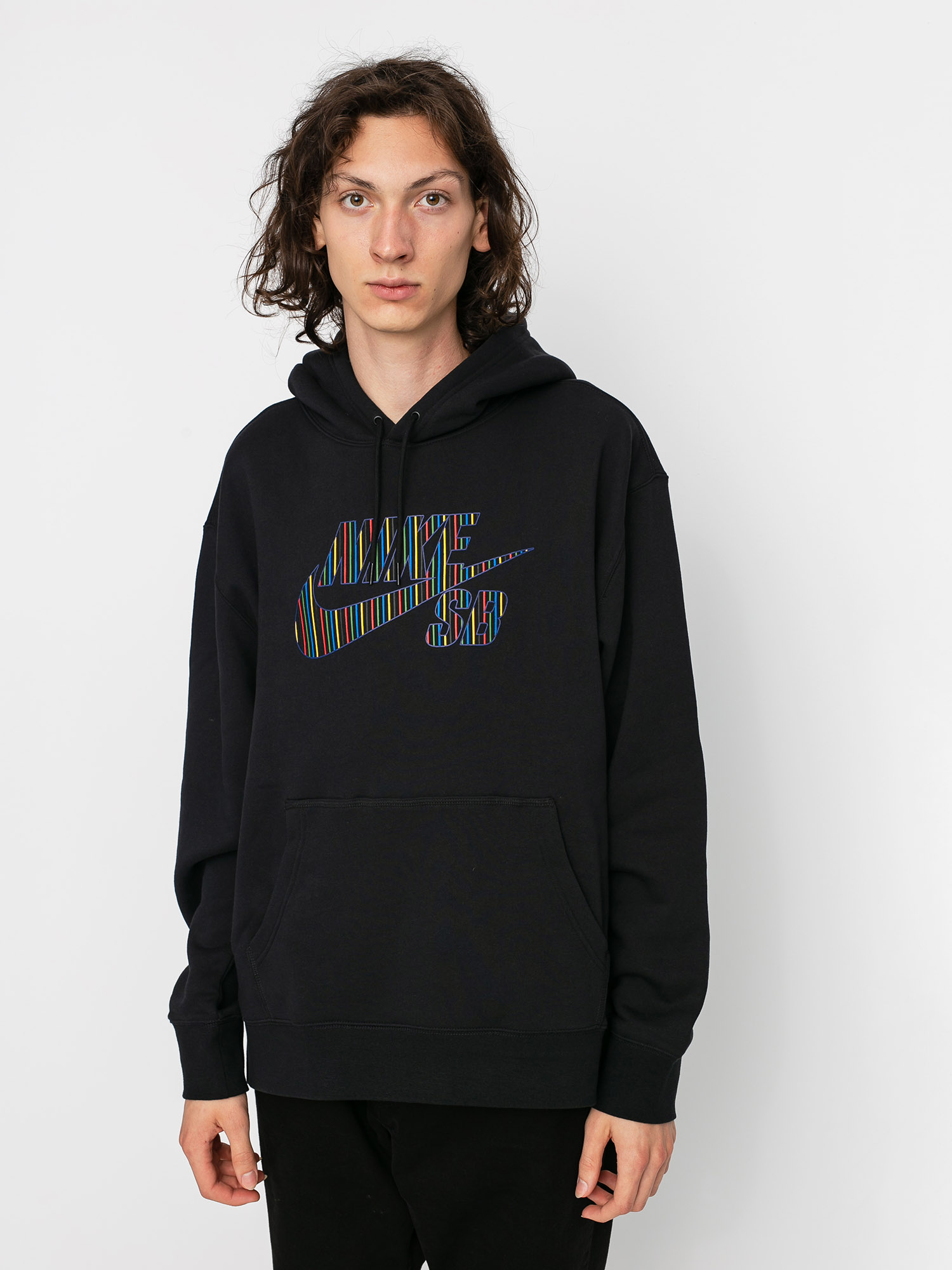 Nike SB Stripes HD Hoodie (black)