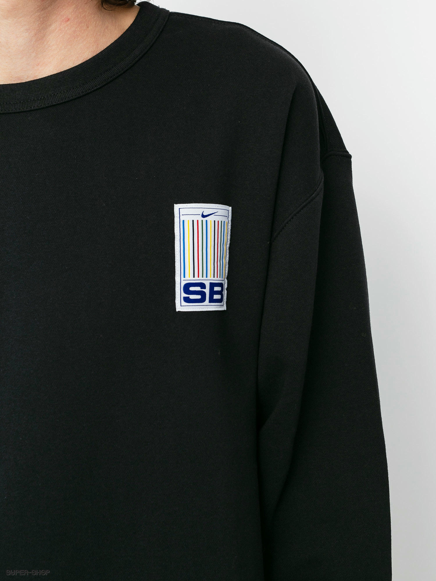 Nike SB Stripes Crew Sweatshirt (black 