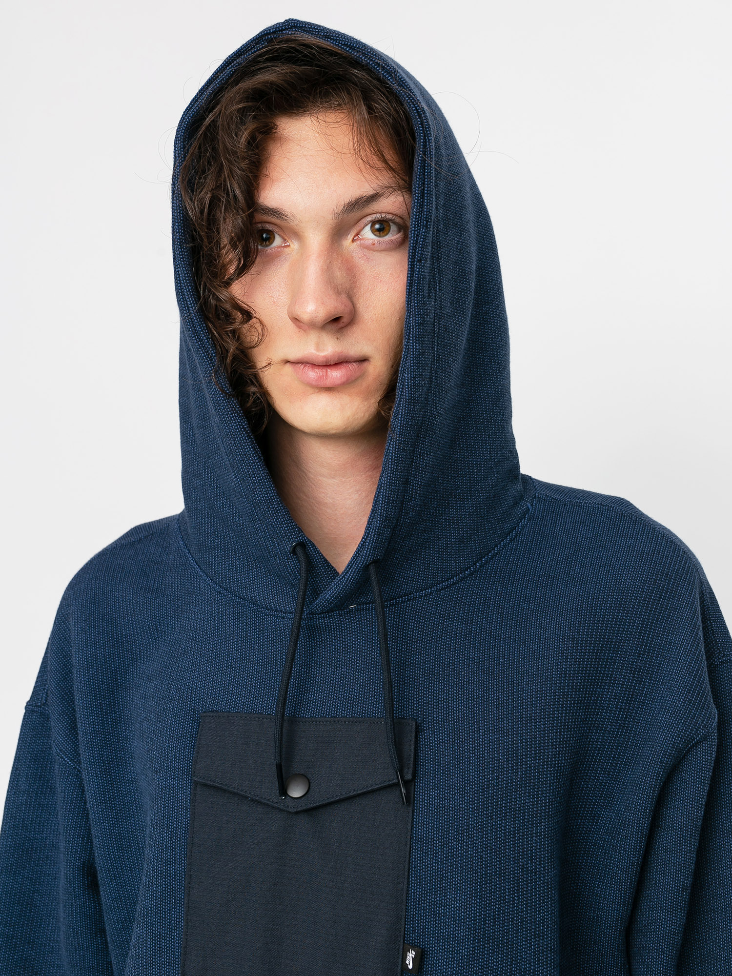Nike SB Novelty HD Hoodie navy blue (dark obsidian/dark obsidian)