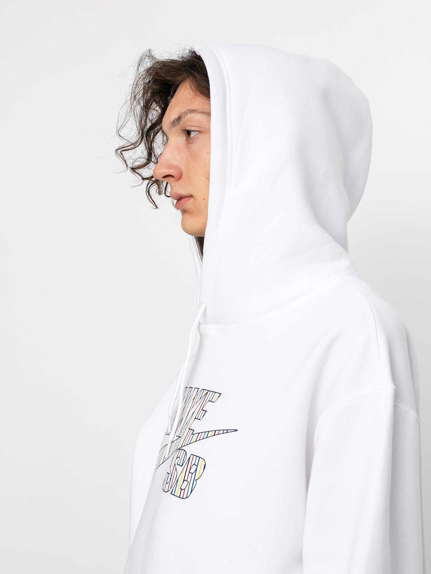 Nike SB Stripes HD Hoodie (white)