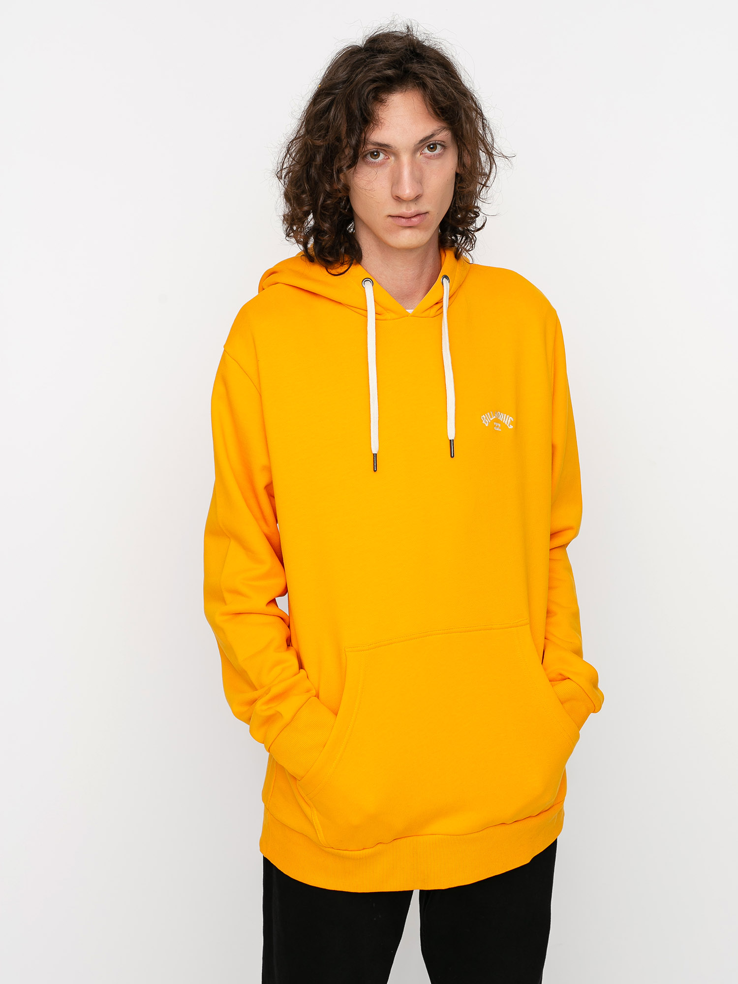 Billabong Original Arch HD Hoodie yellow sunburst