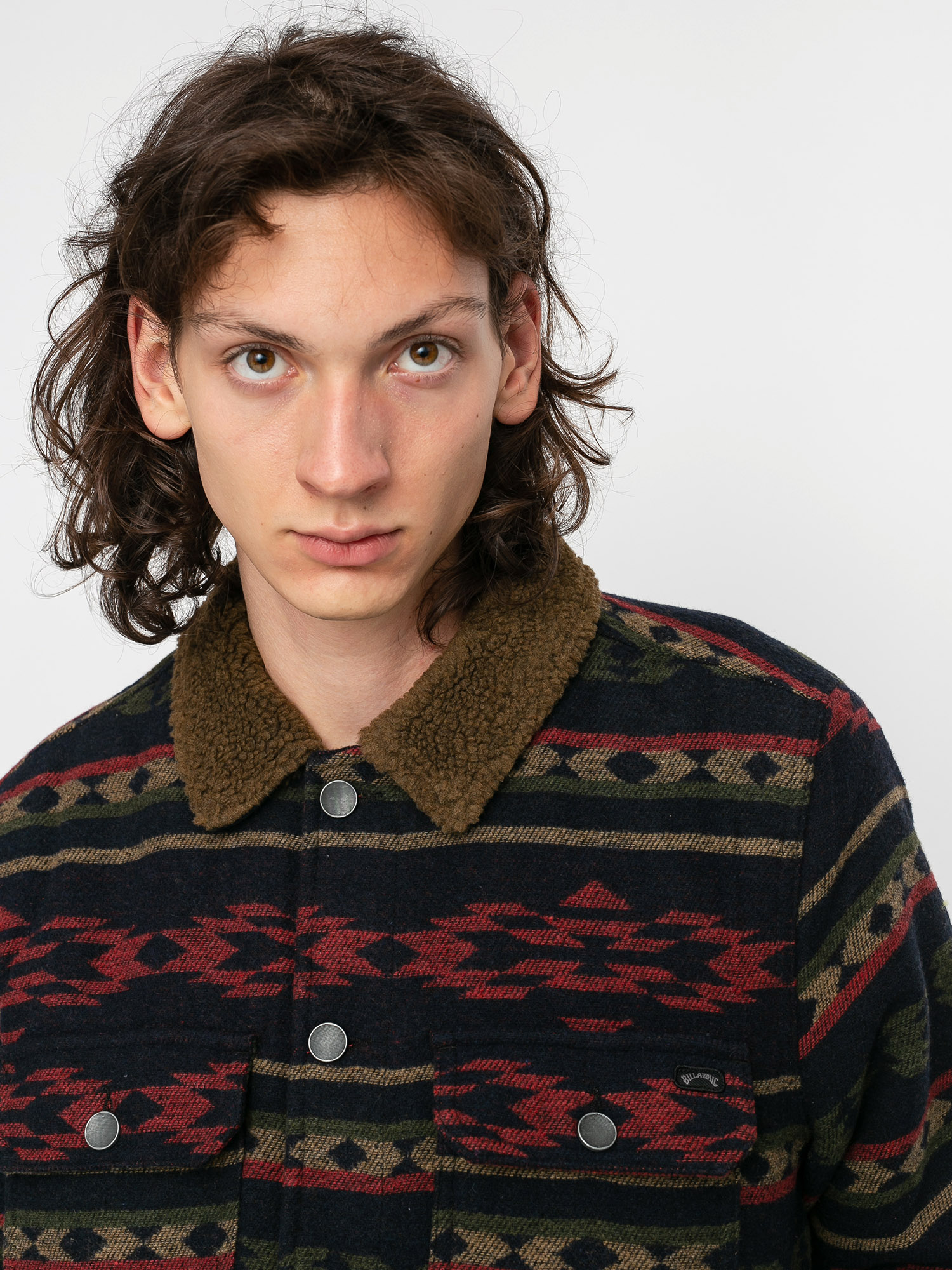 Billabong Barlow Sherpa Jacke (midnight)