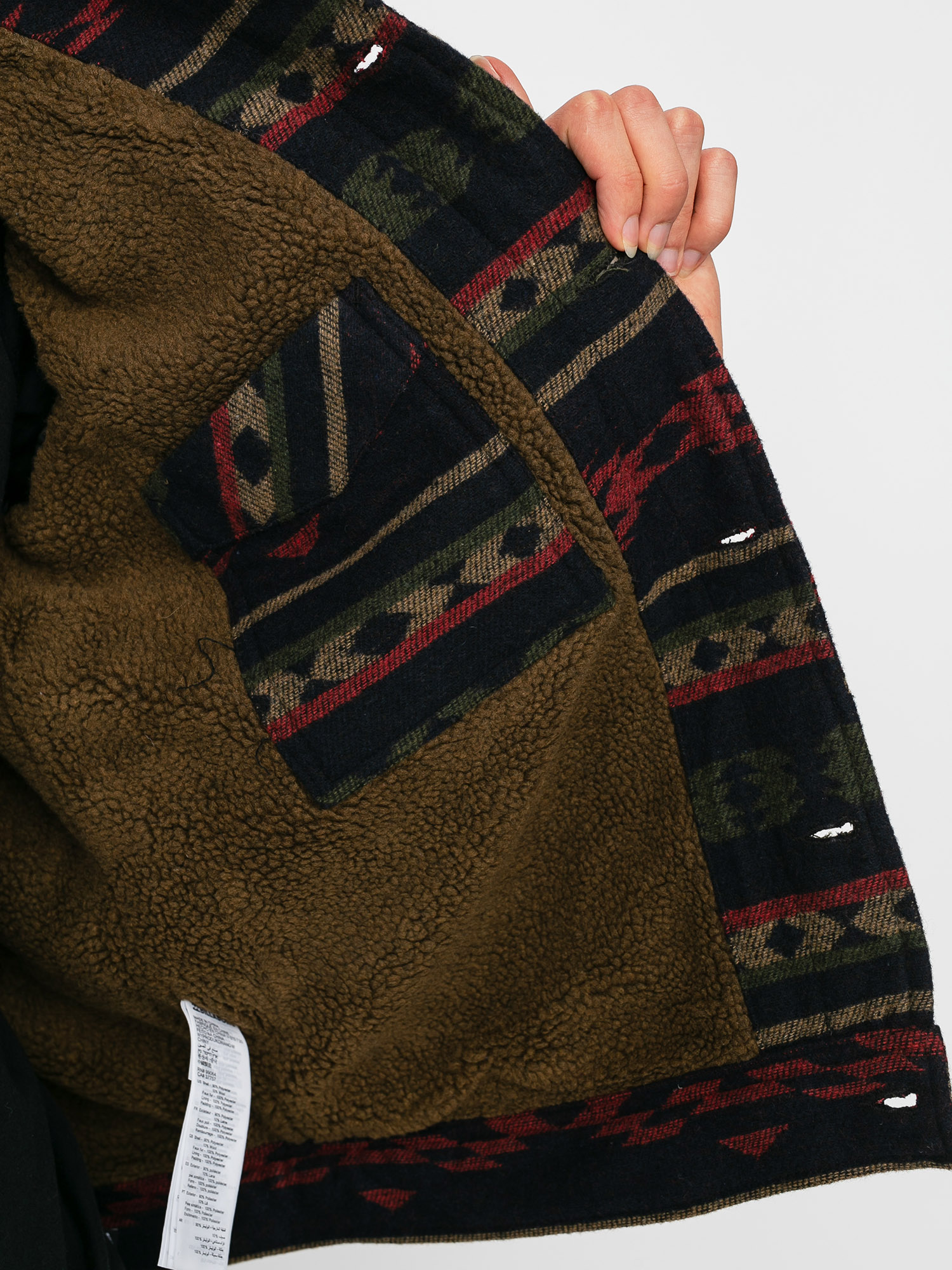 Billabong Barlow Sherpa Jacke (midnight)