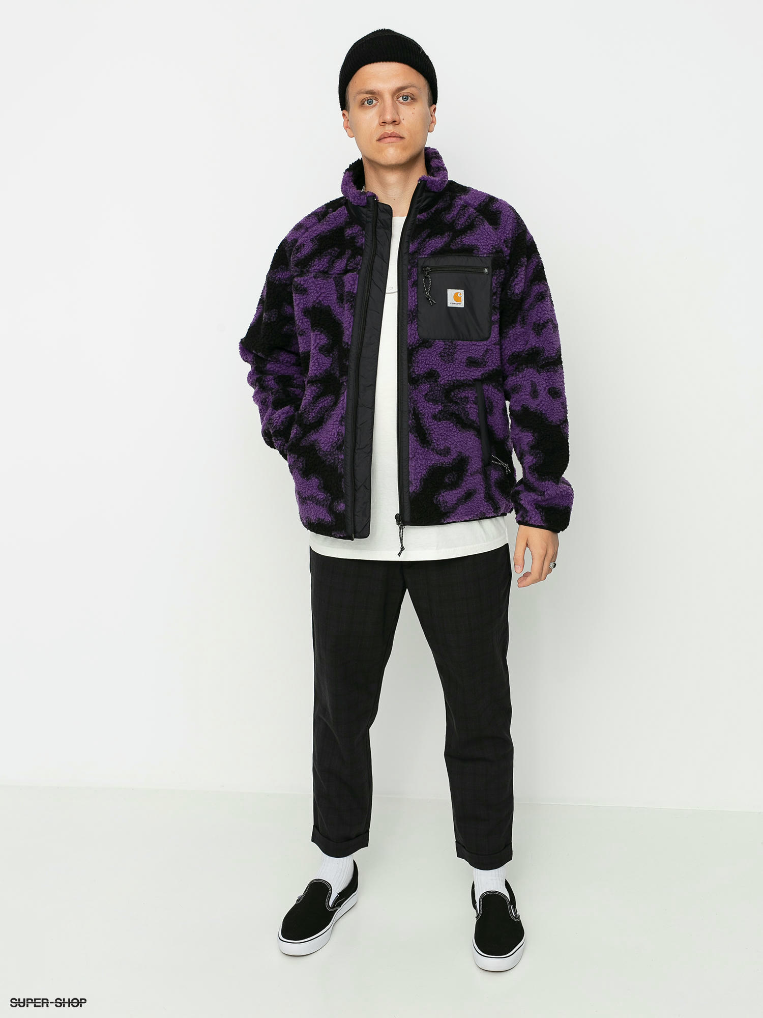 carhartt purple camo fleece