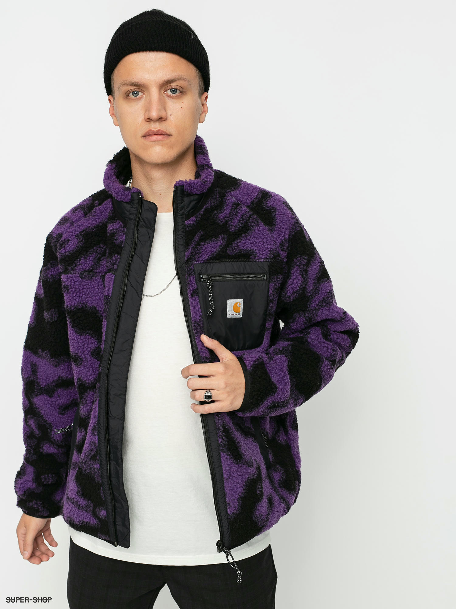 carhartt purple camo fleece