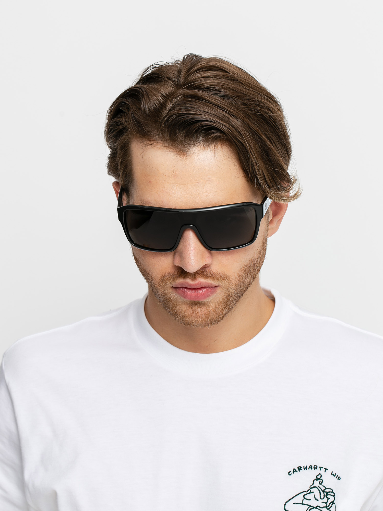 Dragon Diffusion Oversized Cat-Eye Sunglasses in Black Smoke Amazon.com: Dragon Count LL H 2 O POLAR 041 H2o Matte Black  main image 2