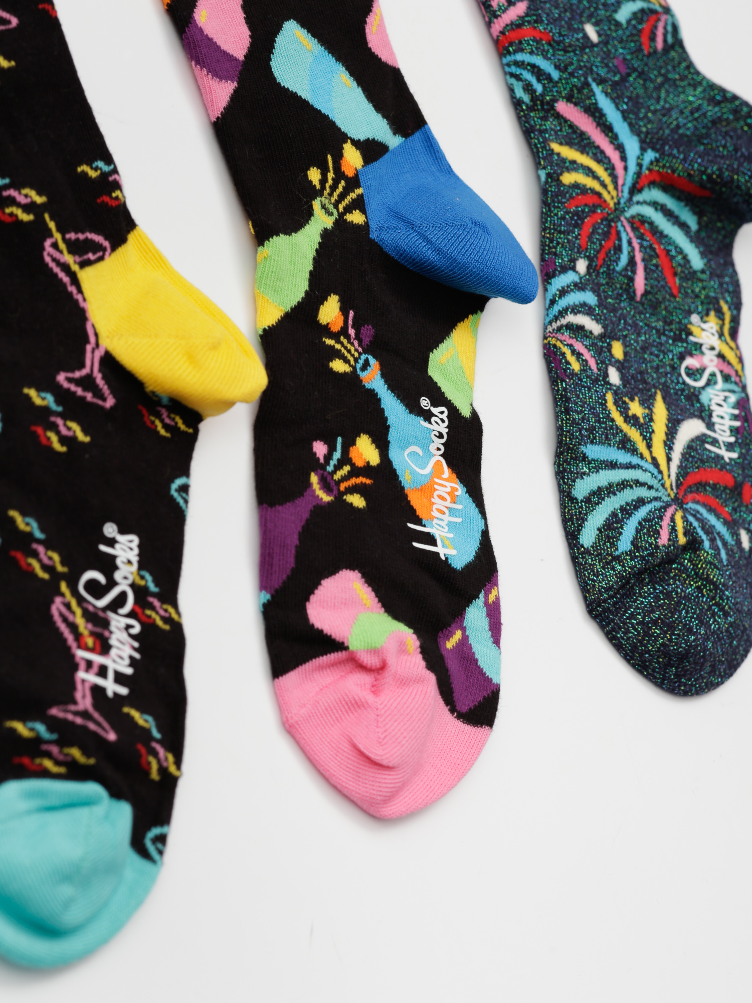 Happy Socks New Year Box 3Pk Socks (multi)