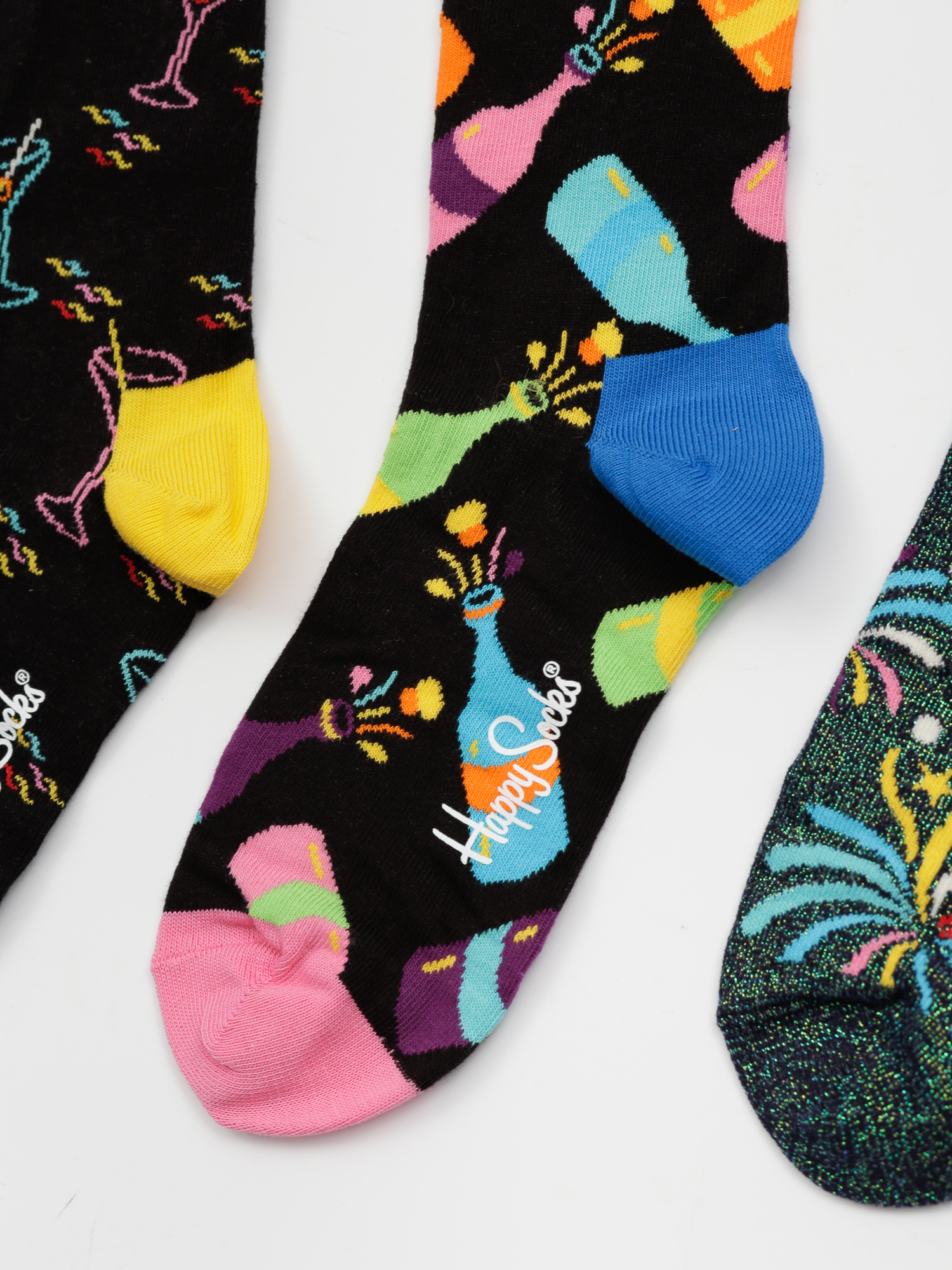 Happy Socks New Year Box 3Pk Socks (multi)