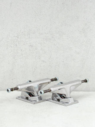 Venture All Polished Lo Trucks (silver/w red)