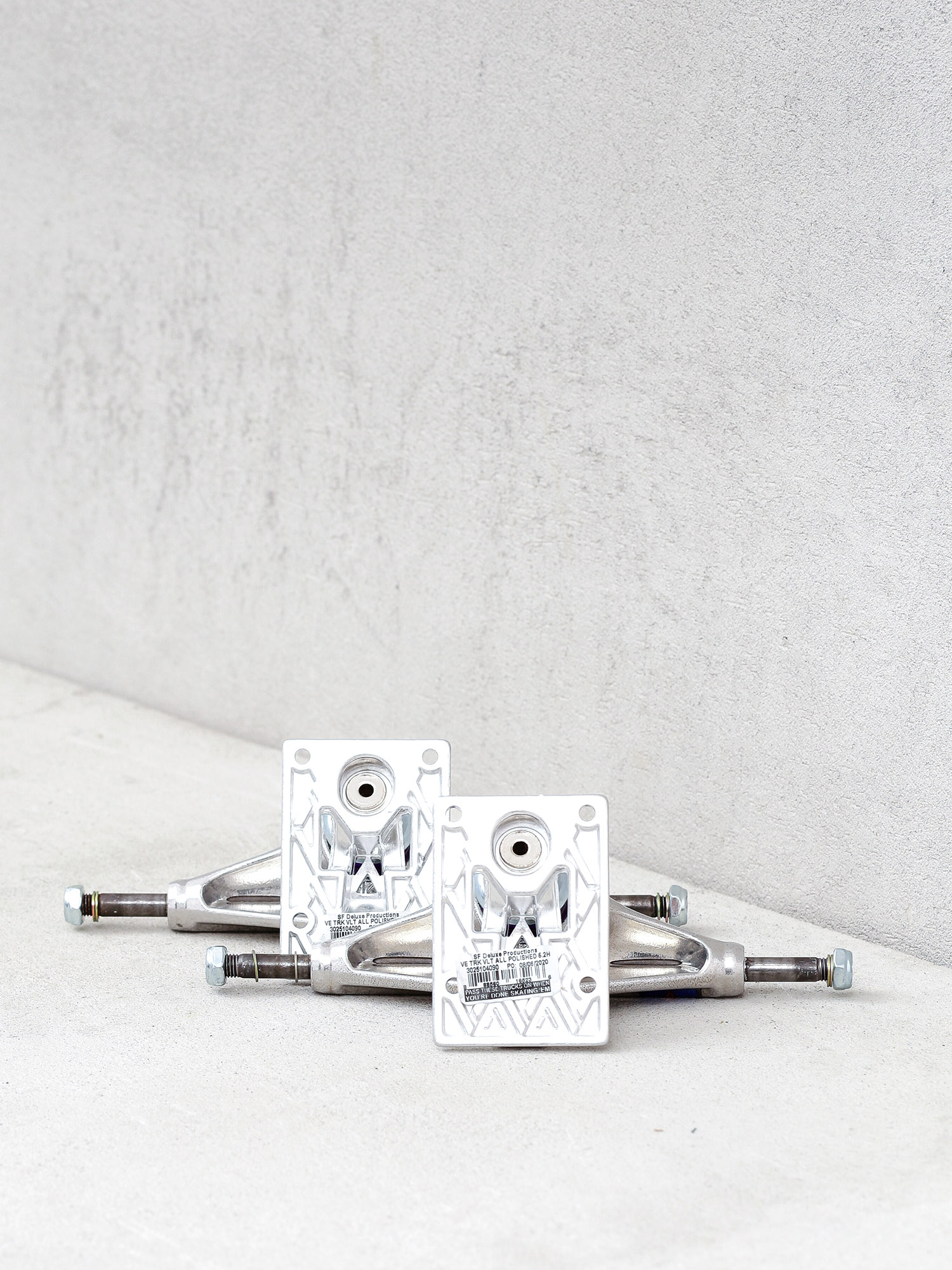 Venture All Polished V Light Hi Trucks (silver/w purple)