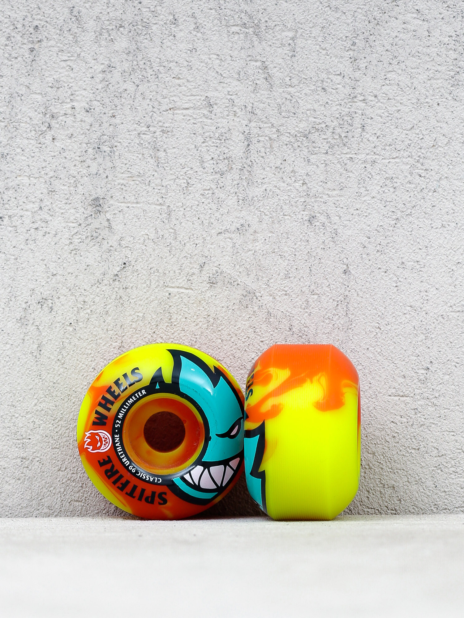 Spitfire Bighead Neon Wheels (orange/yellow)