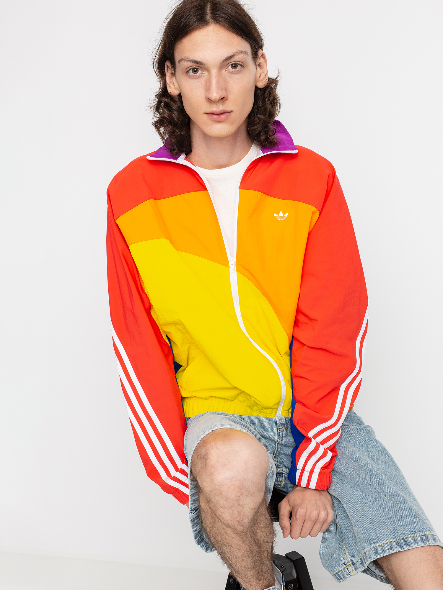 adidas Originals Pride Off Cente Jacket (multco/white)