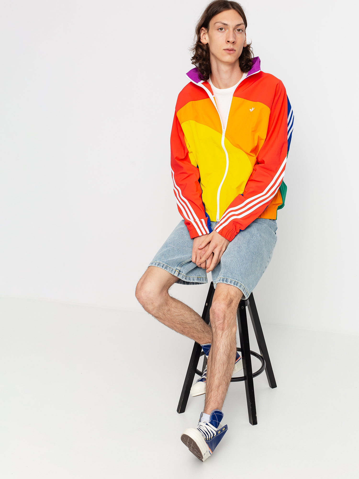 adidas Originals Pride Off Cente Jacket (multco/white)